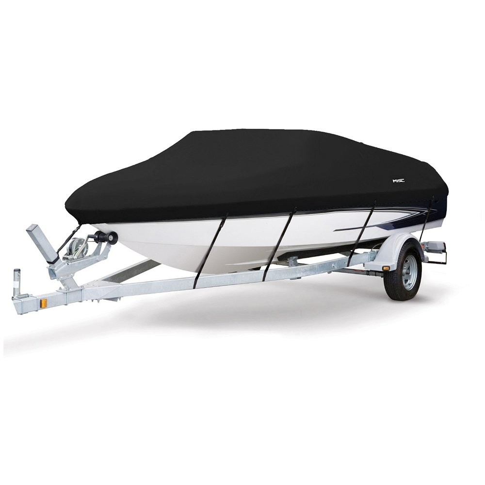 MSC Heavy Duty Oxford Ployester Made Trailerable Boat Cover, L 14'-16' W 68