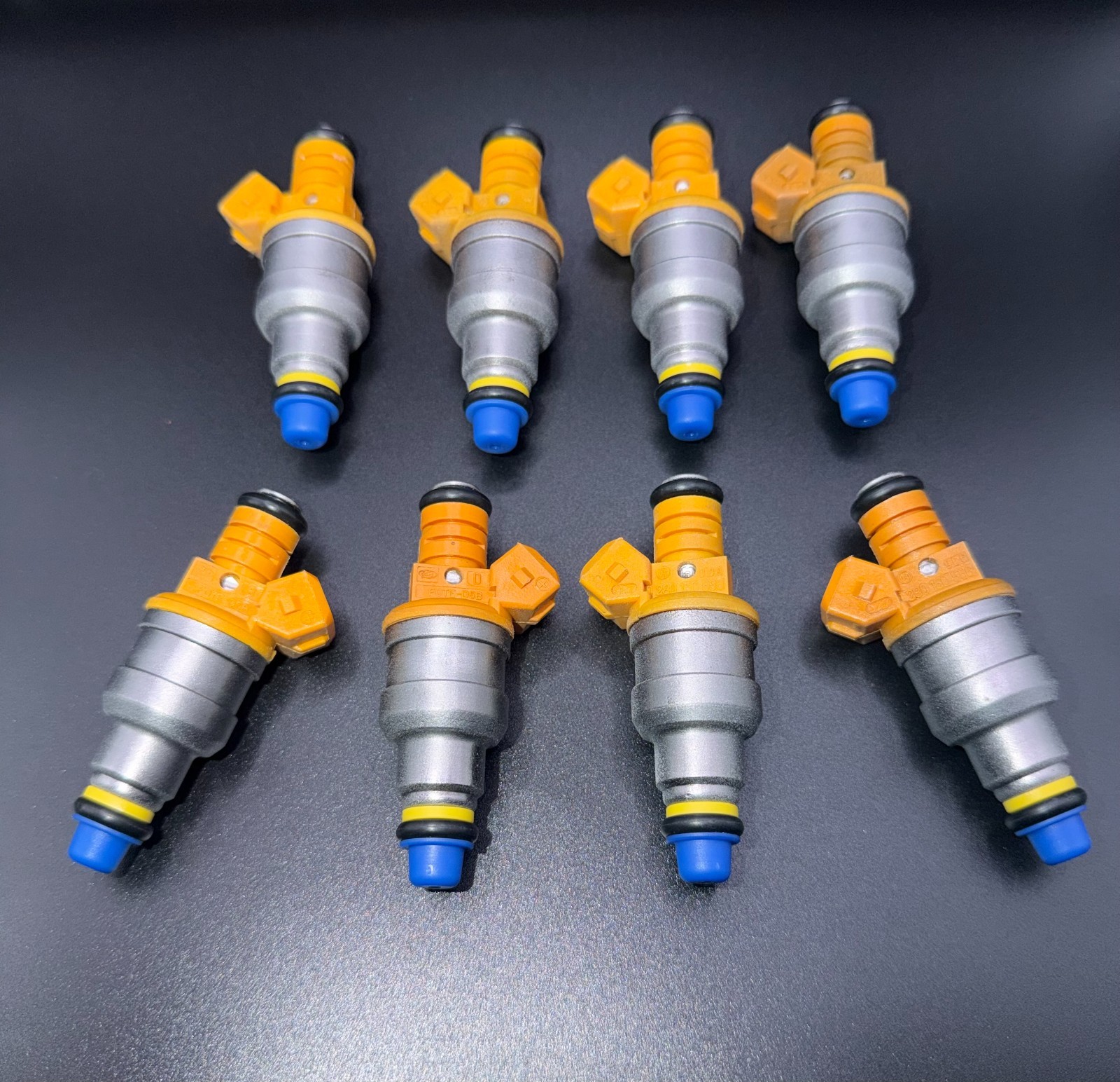 89-93 Ferrari Mondial T 3.4L Upgrade 4-Hole Bosch Set of 8 Fuel Injectors