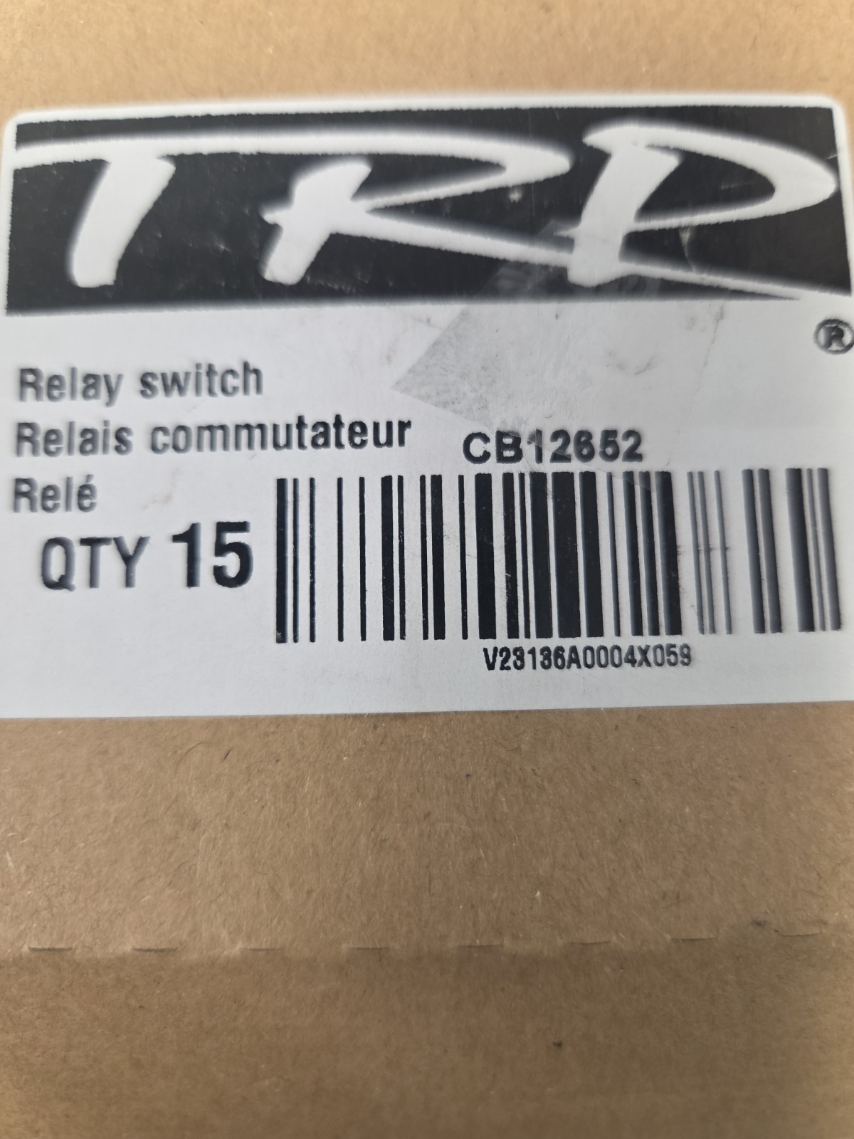 TRP CB12652 Relay Switch Box Of 10 TRP CB12652 Relay Switch Box Of 10
