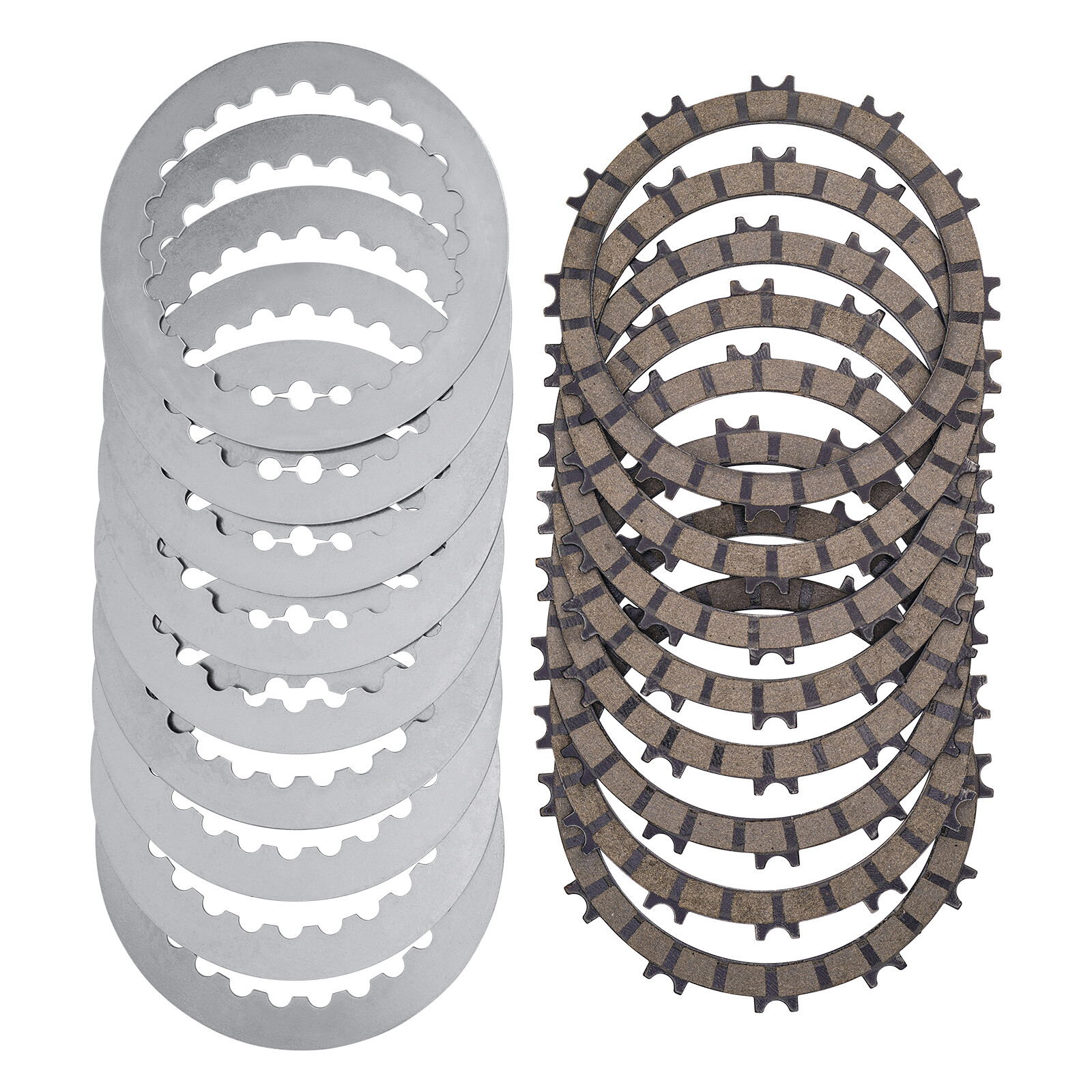 17Pcs Clutch Plates for XCF SXF XCW 250 350 450 500 OEM 59032011100 59032010200