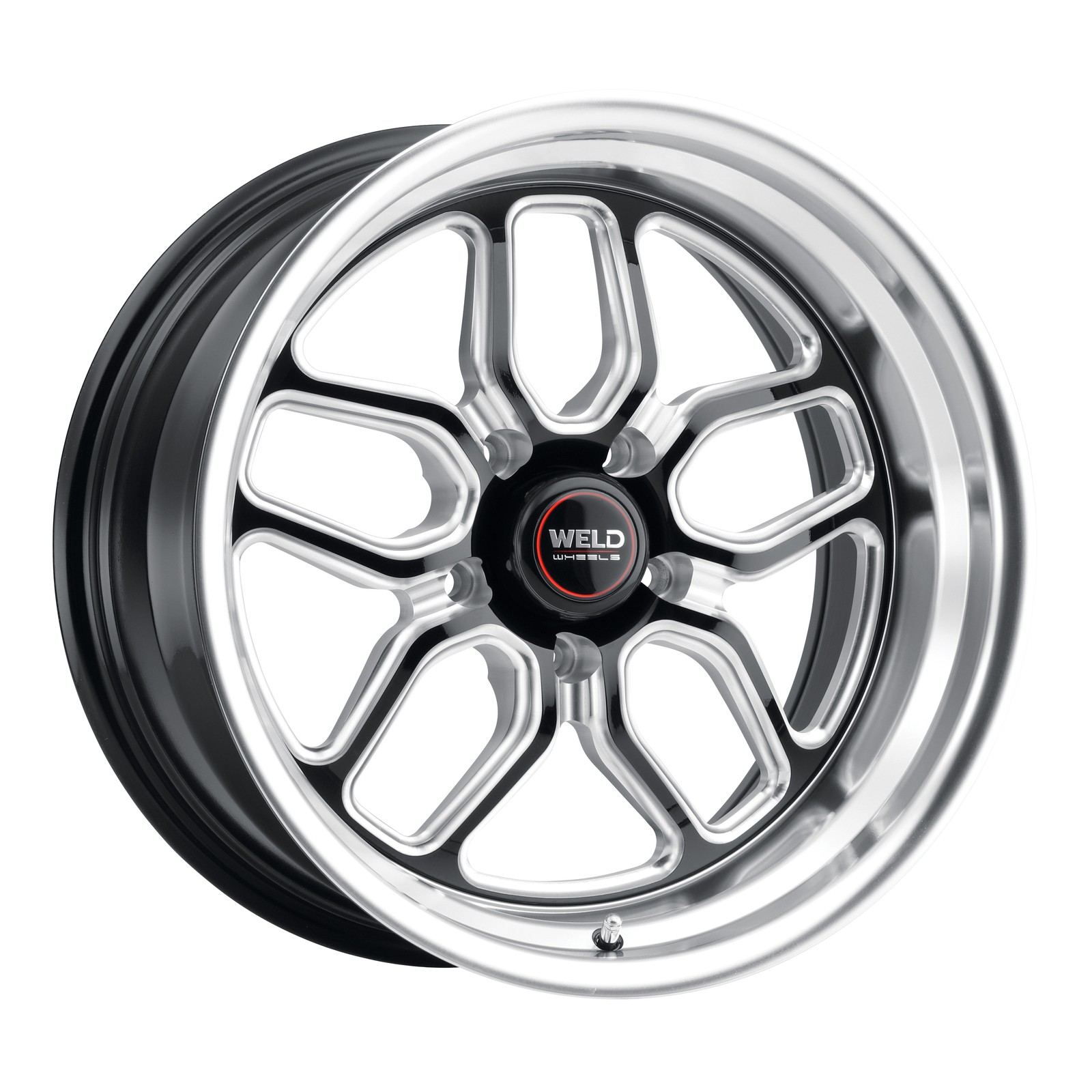 Weld Racing Wheels Laguna Street 18x9.5 +29 Black Milled 5x114.3 5x4.5 (QTY 1)