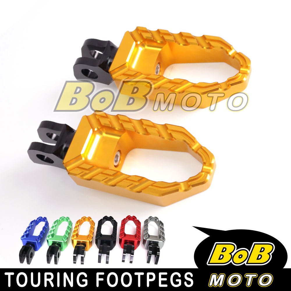 BUZZ Rider Foot Pegs Wide For Yamaha YZF R1 R1M 15-21 20 19 18 17 16