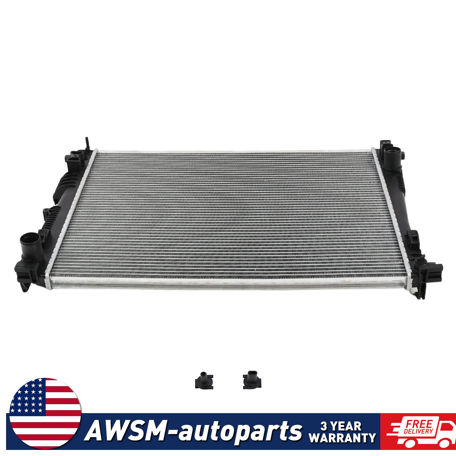 Radiator For Chrysler Pacifica 2017-2023 Voyager 2020-2023 Radiator For Chrysler Pacifica 2017-2023 Voyager 2020-2023