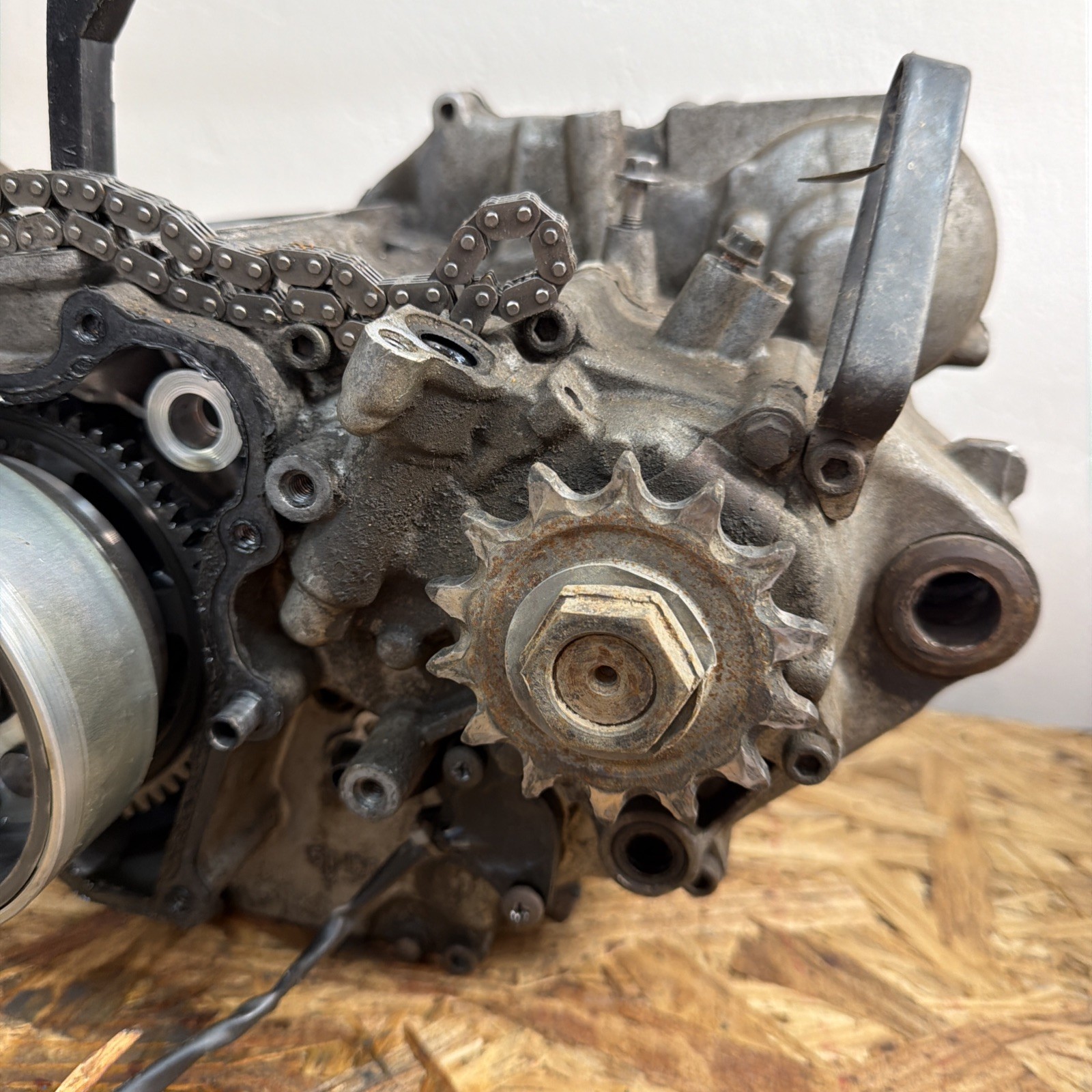 01 - 05 2003 YAMAHA WR 450 F OEM BOTTOM END ENGINE GOOD CRANK CASES TRANS GEAR 