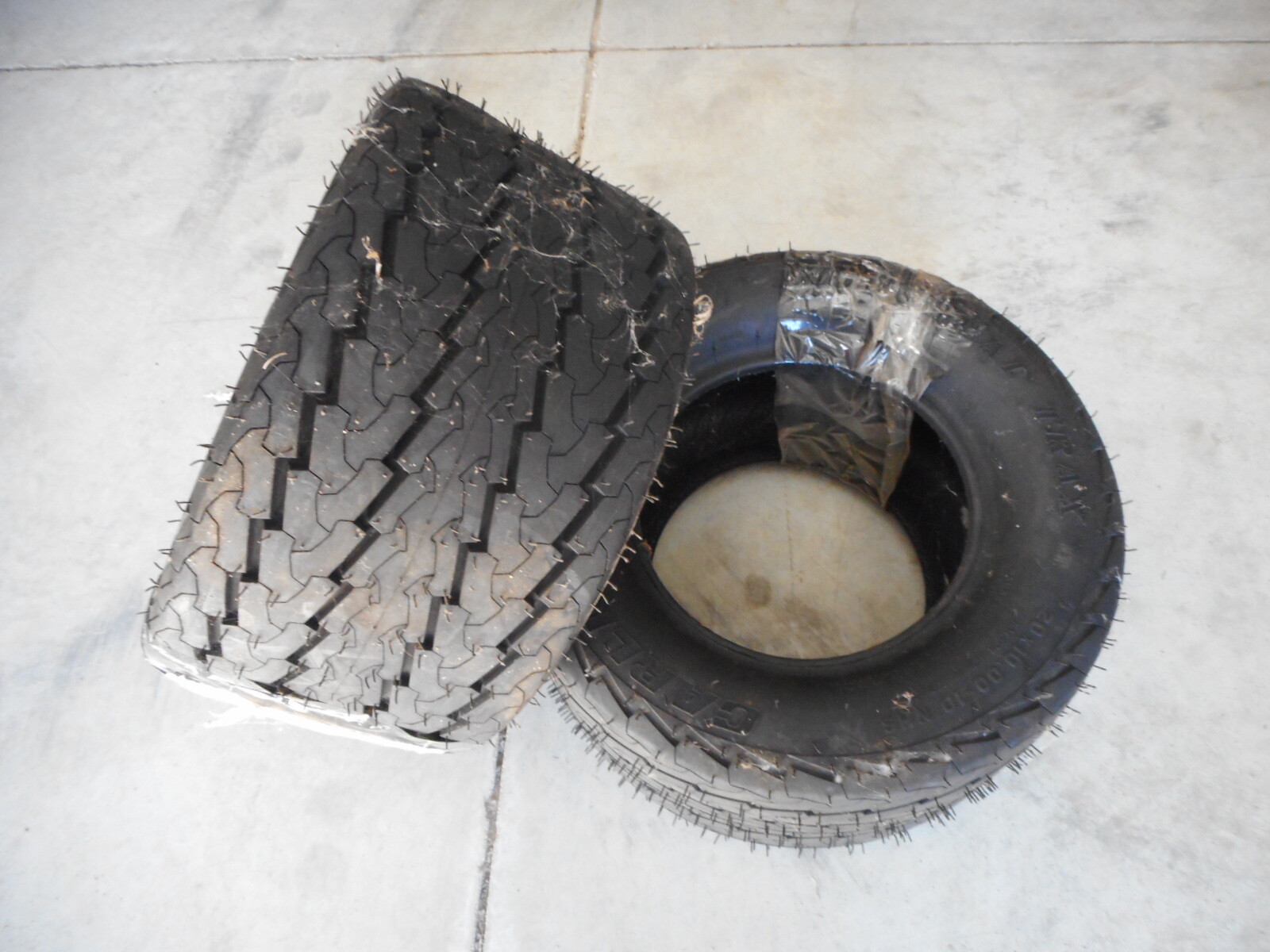 NEW Carlisle Turf Saver Smart Lawn /Garden 20X10.00-10 TIRE 20X10.00-10 SET OF 2