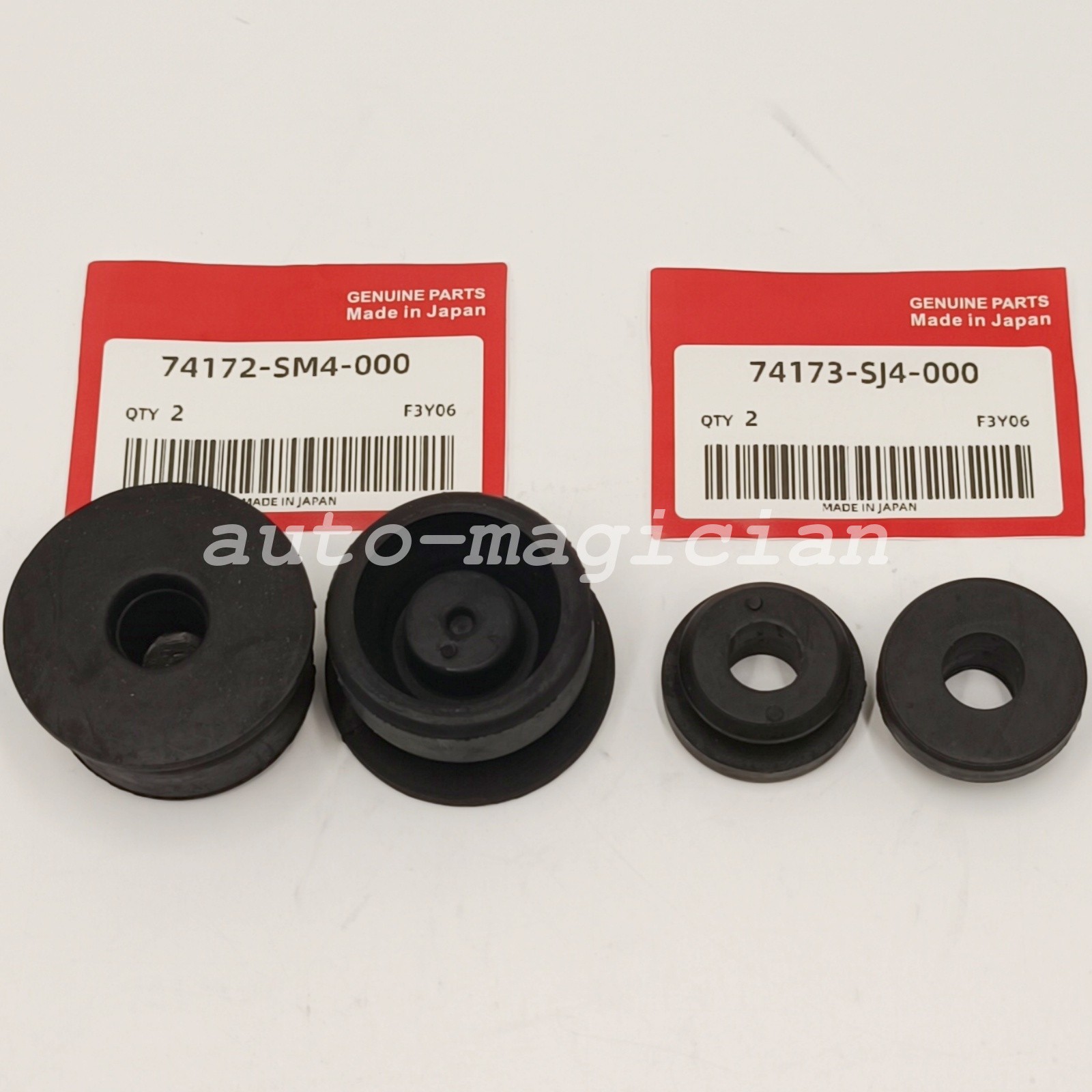 OEM 4 Radiator Upper Lower Rubber Cushion Bushing For CRV Civic Accord FIT Pilot