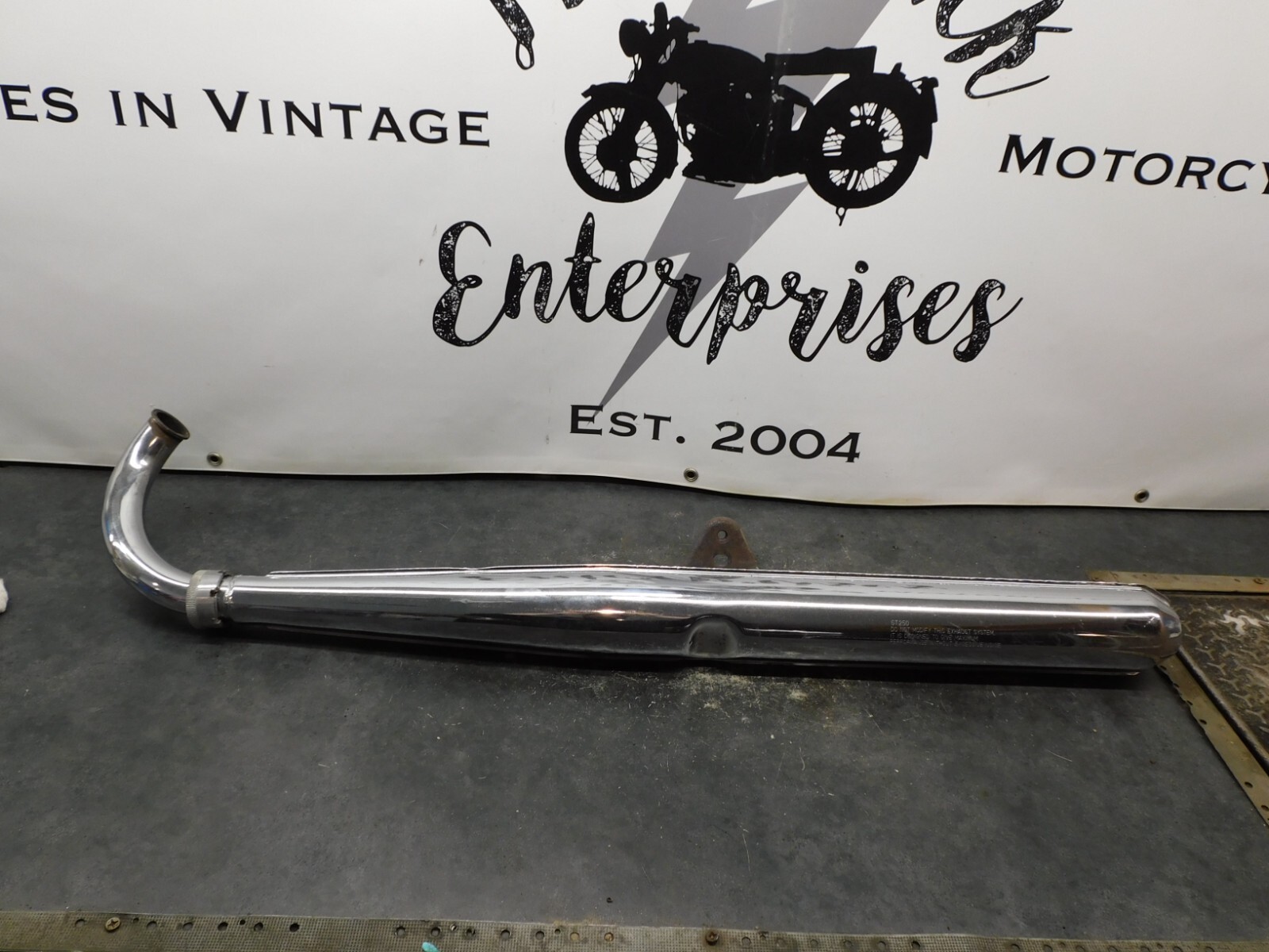 1973 Suzuki GT 250 GT250 Exhaust Pipe Replacement Model 2538