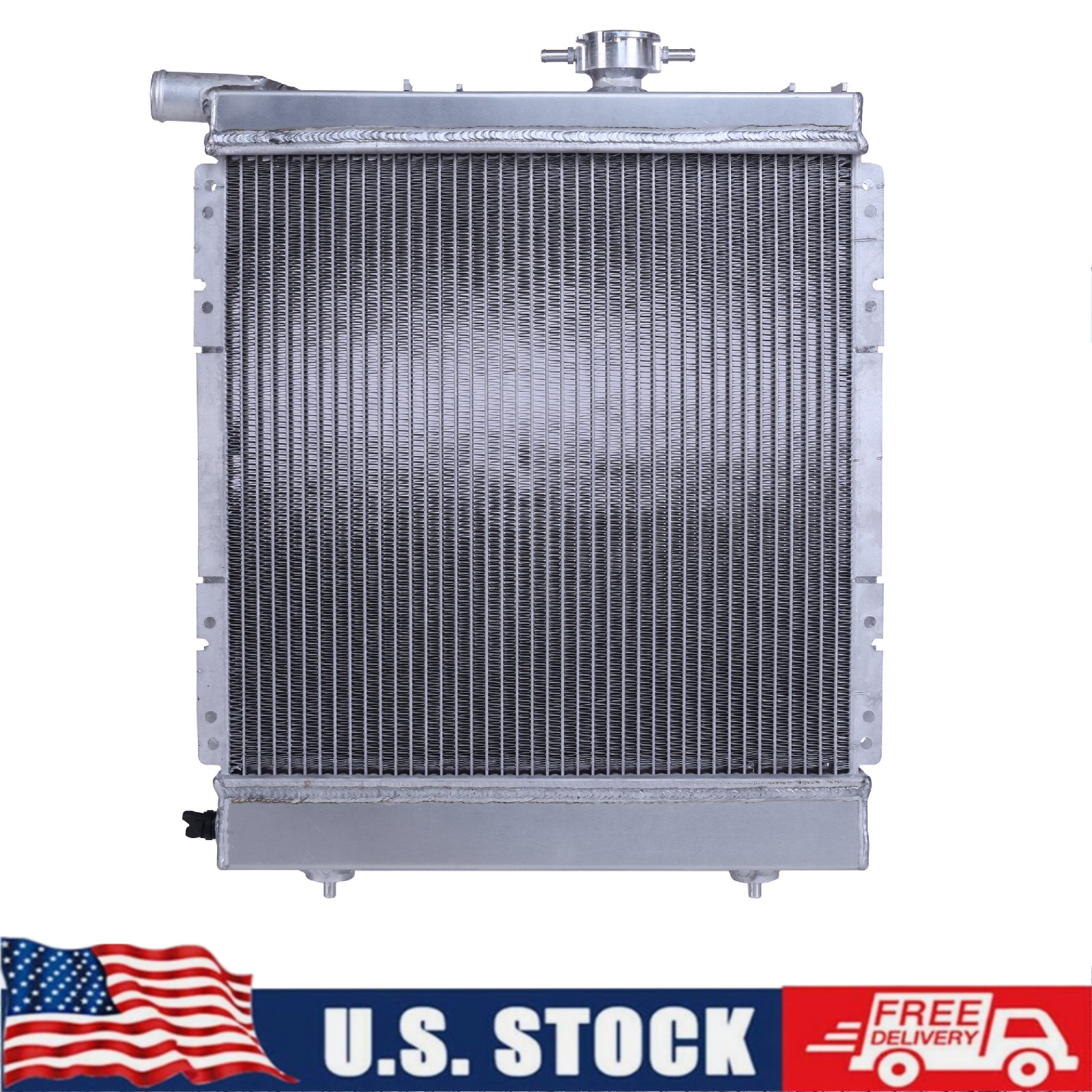 CU1387 Full Aluminium Radiator Fit for Dodge Caravan Plymouth Voyager 1990-1992