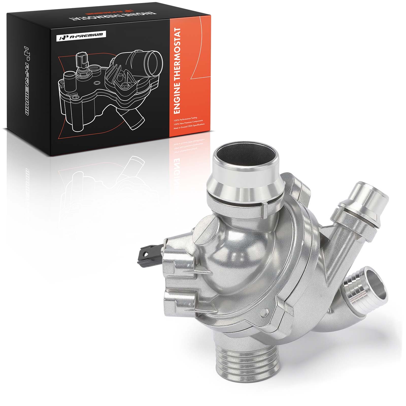 A-Premium Thermostat Housing Assembly for BMW E90 335i 335i xDrive E70 X5 E84 X1 A-Premium Thermostat Housing Assembly for BMW E90 335i 335i xDrive E70 X5 E84 X1
