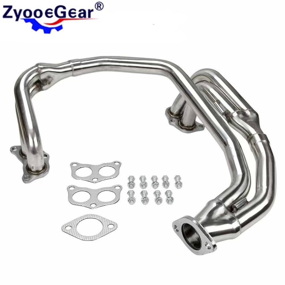 Fit 97-05 Subaru Impreza RS 2.5L Non-Turbo 4-2-1 Tri-Y Headers Exhaust System