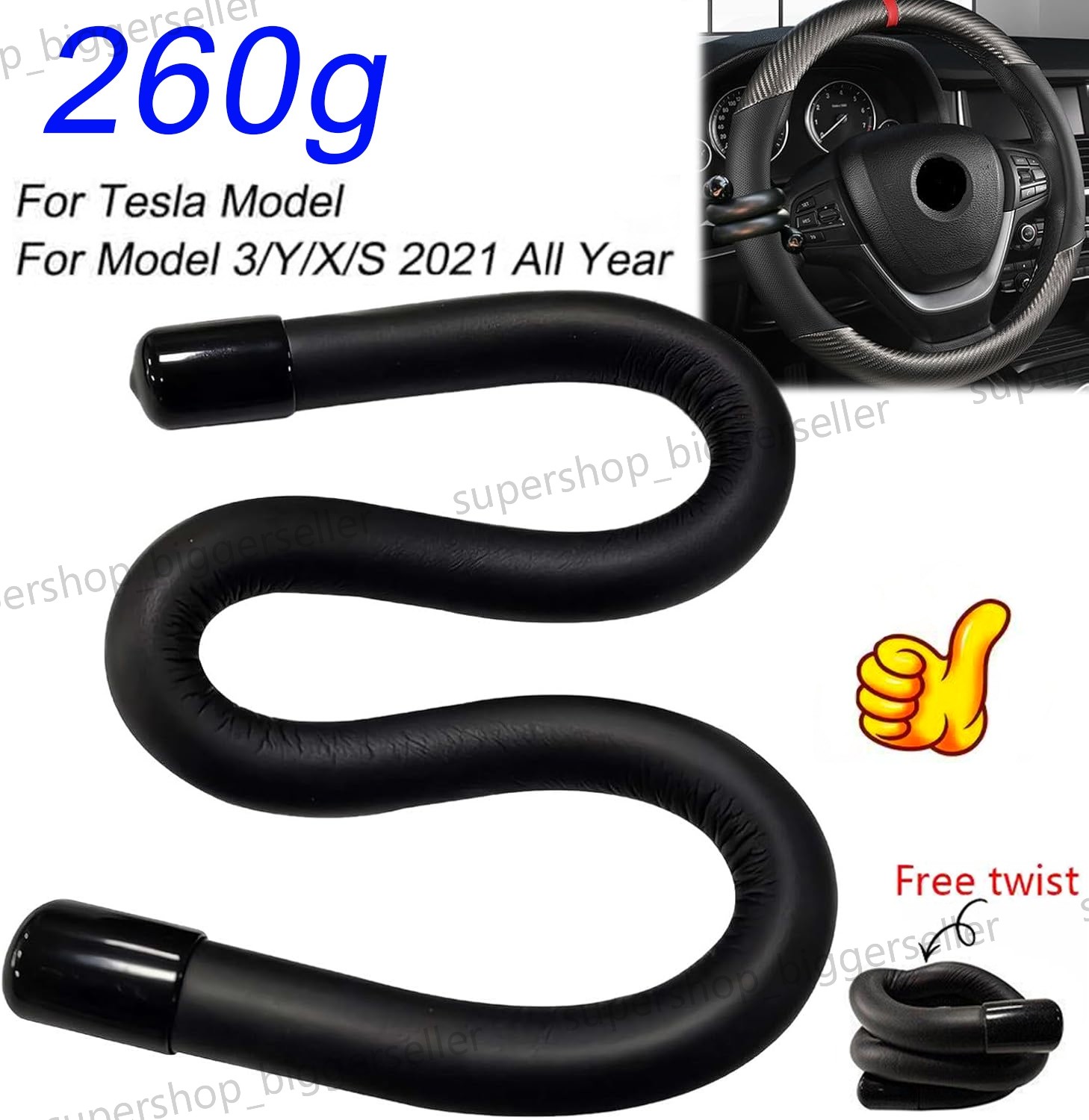 Steering Wheel Booster Weight Autopilot Counterweight For Tesla Model 3/Y/X/S