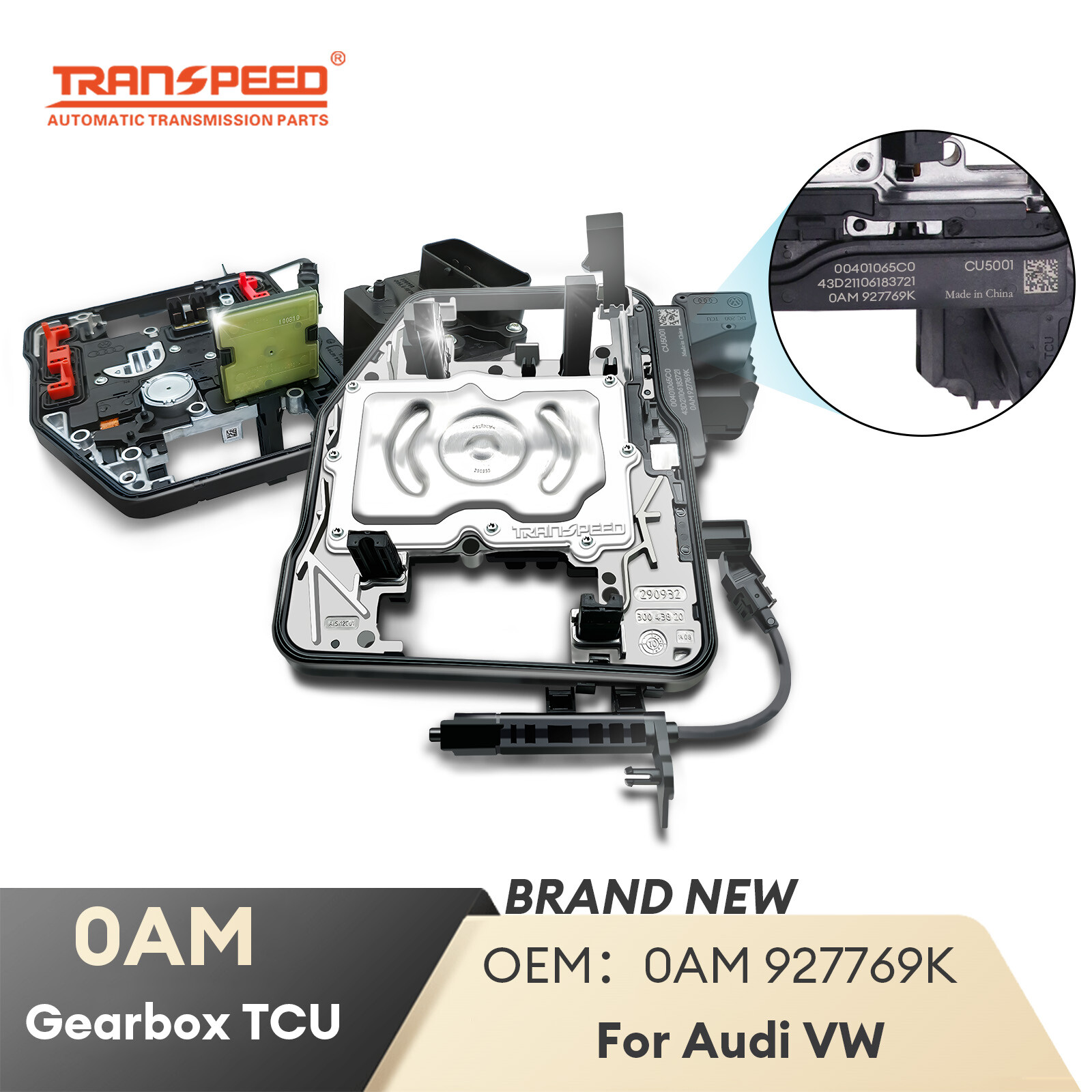 0AM927769K 0AM DQ200 TCM TCU Transmission Control Unit DSG 7 SPEED For VW AUDI