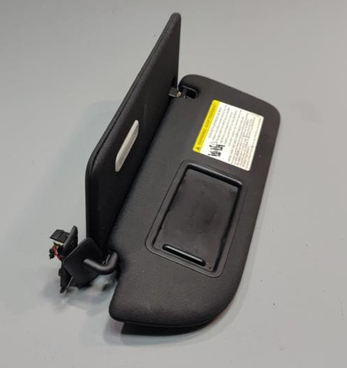 2017-2020 Audi Q7 Left Driver Side Sun Visor Assembly Dark Gray OEM
