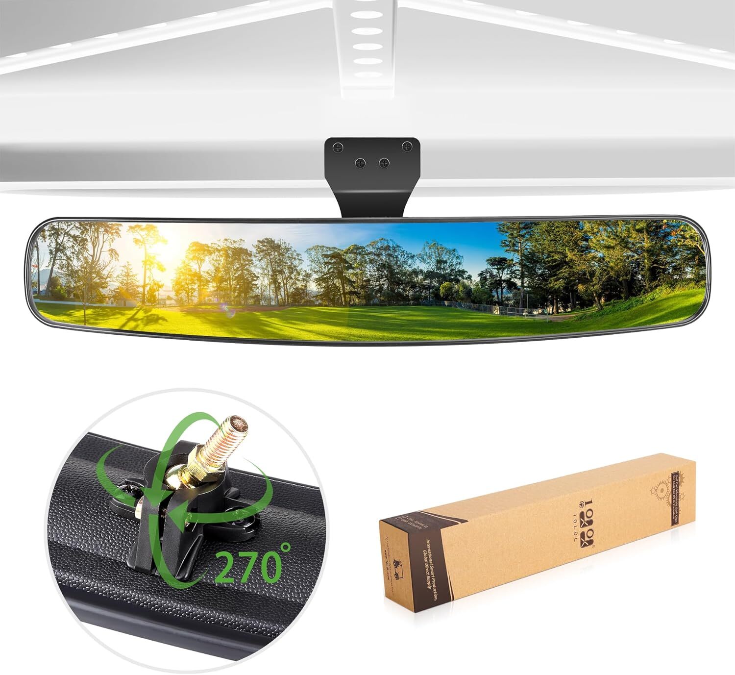10L0L 270° Rotatable Golf Cart Mirrors,Rear View Mirror for EZGO Club Car Yamaha 10L0L 270° Rotatable Golf Cart Mirrors,Rear View Mirror for EZGO Club Car Yamaha