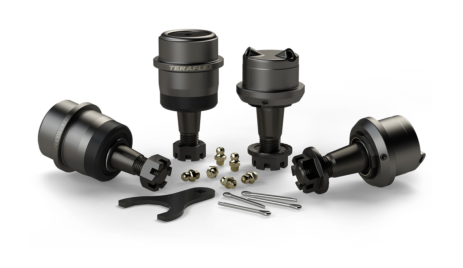 Teraflex for Jeep TJ/LJ D 30 /D 44 HD Ball Joints Kit all 4 97-06 Wrangler