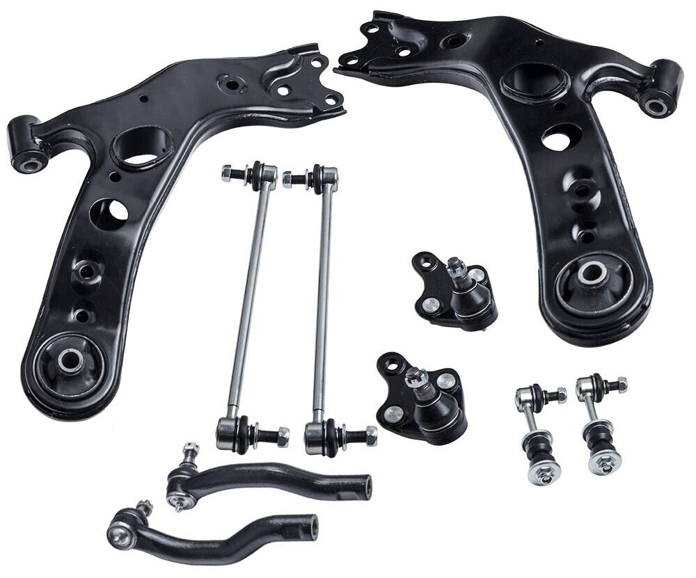 Suspension Kit Front Lower Control Arm for Toyota RAV4 06-2018 Sway Bars Tie Rod