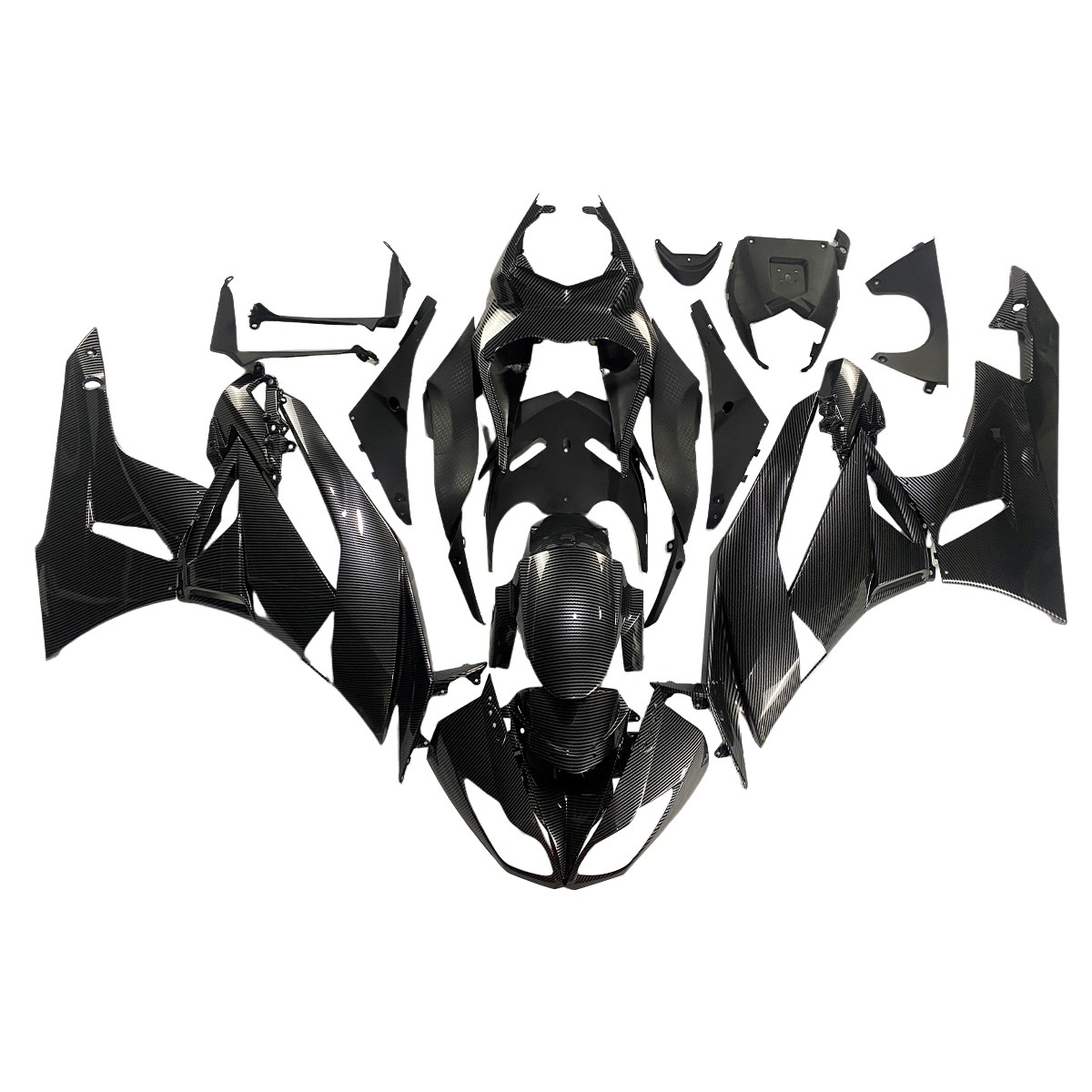 Full Bodywork Fairing Kit For Kawasaki Ninja ZX6R 2009-11 2012 ABS Carbon Fiber Full Bodywork Fairing Kit For Kawasaki Ninja ZX6R 2009-11 2012 ABS Carbon Fiber