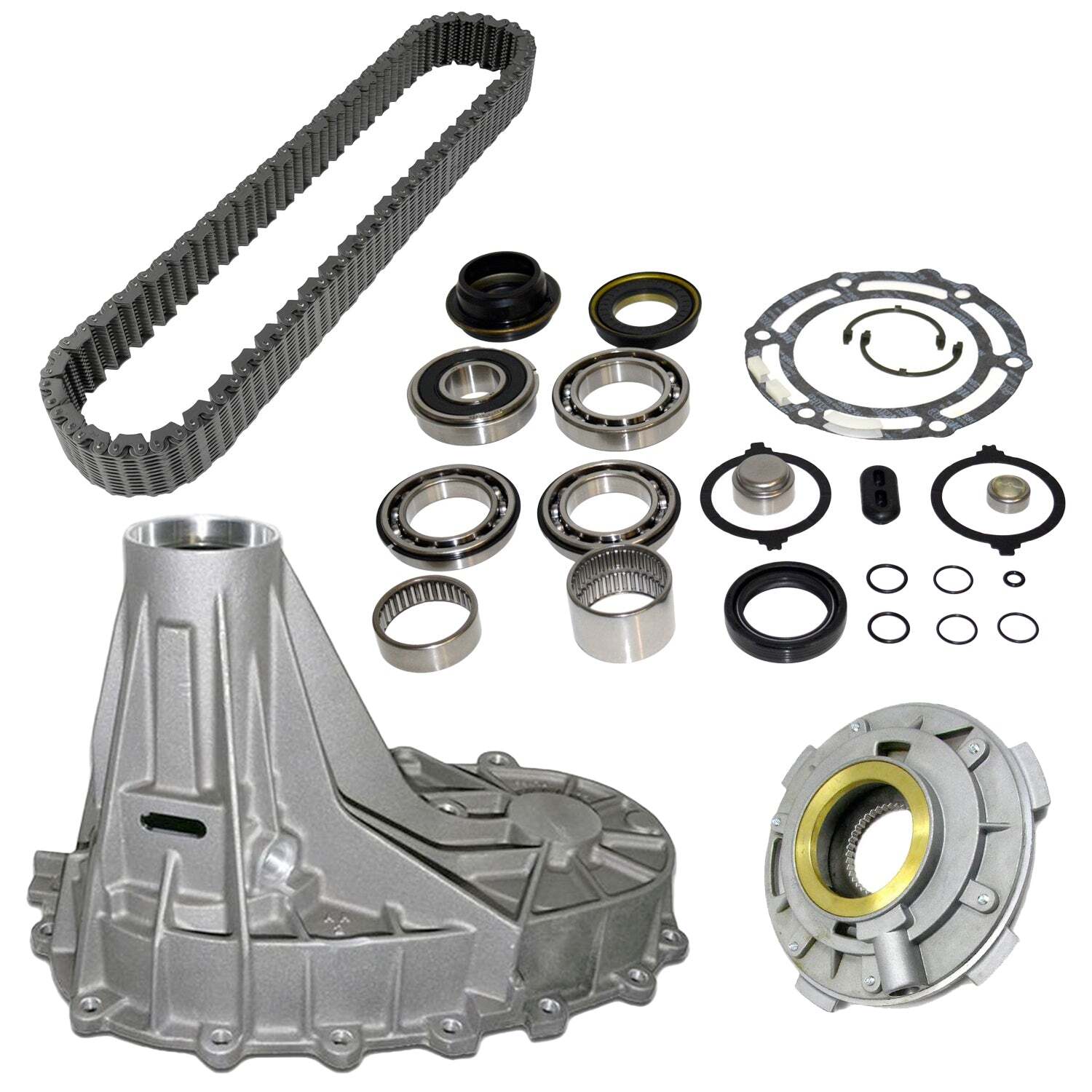 NP246 GM NV246 Transfer Case Half Rebuild Kit w/ Bearing Gasket Seal Chain Pump