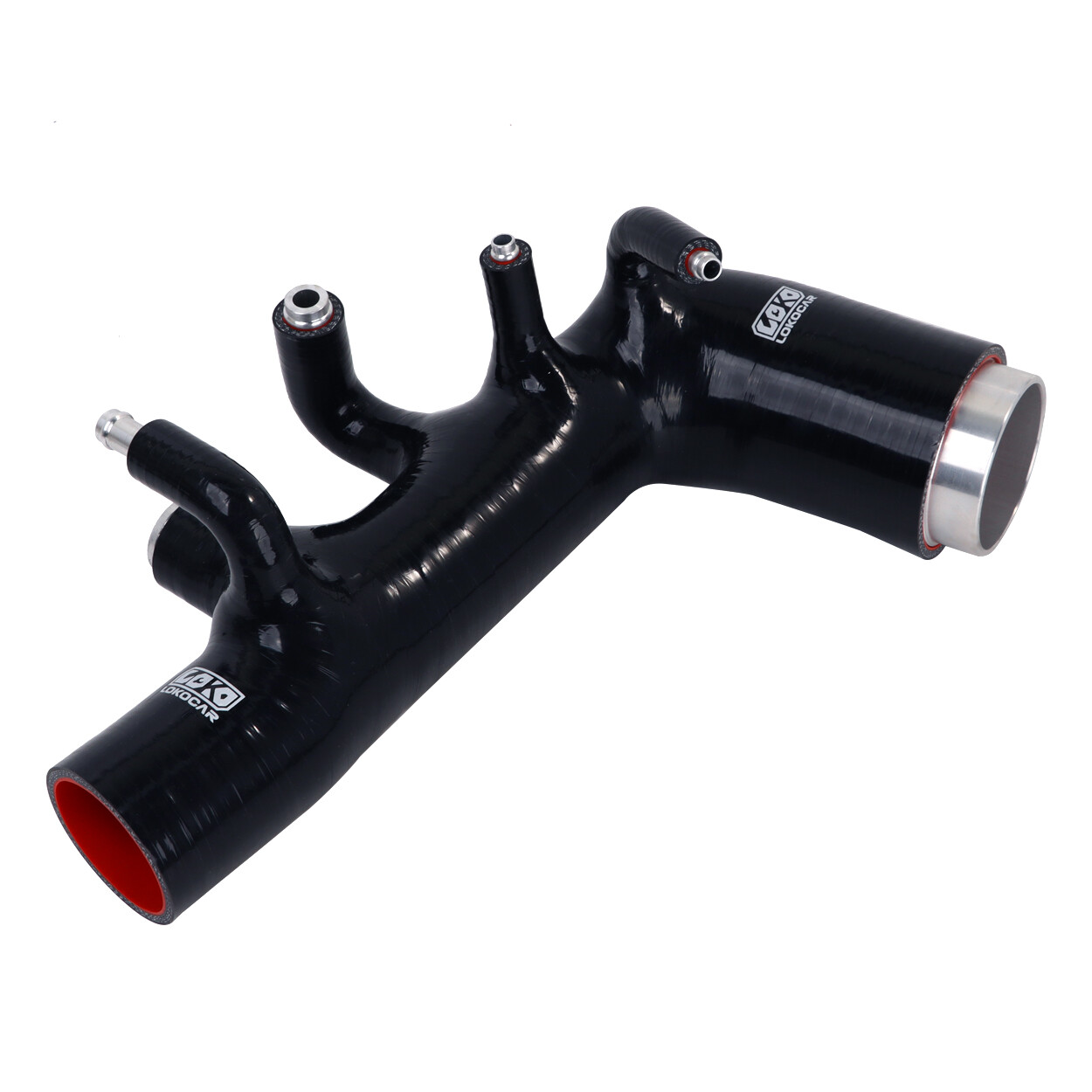 LokoCar Silicone Hose Turbo Intake For Subaru Impreza 02-07 WRX 04-14 STI EJ20