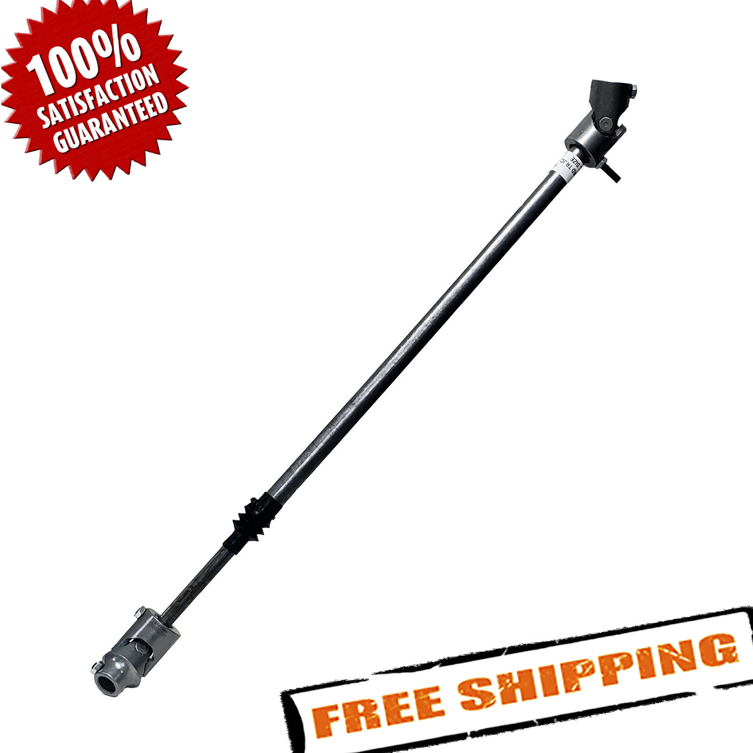 Borgeson 000980 Steel Steering Shaft for 1980-1991 Ford Trucks