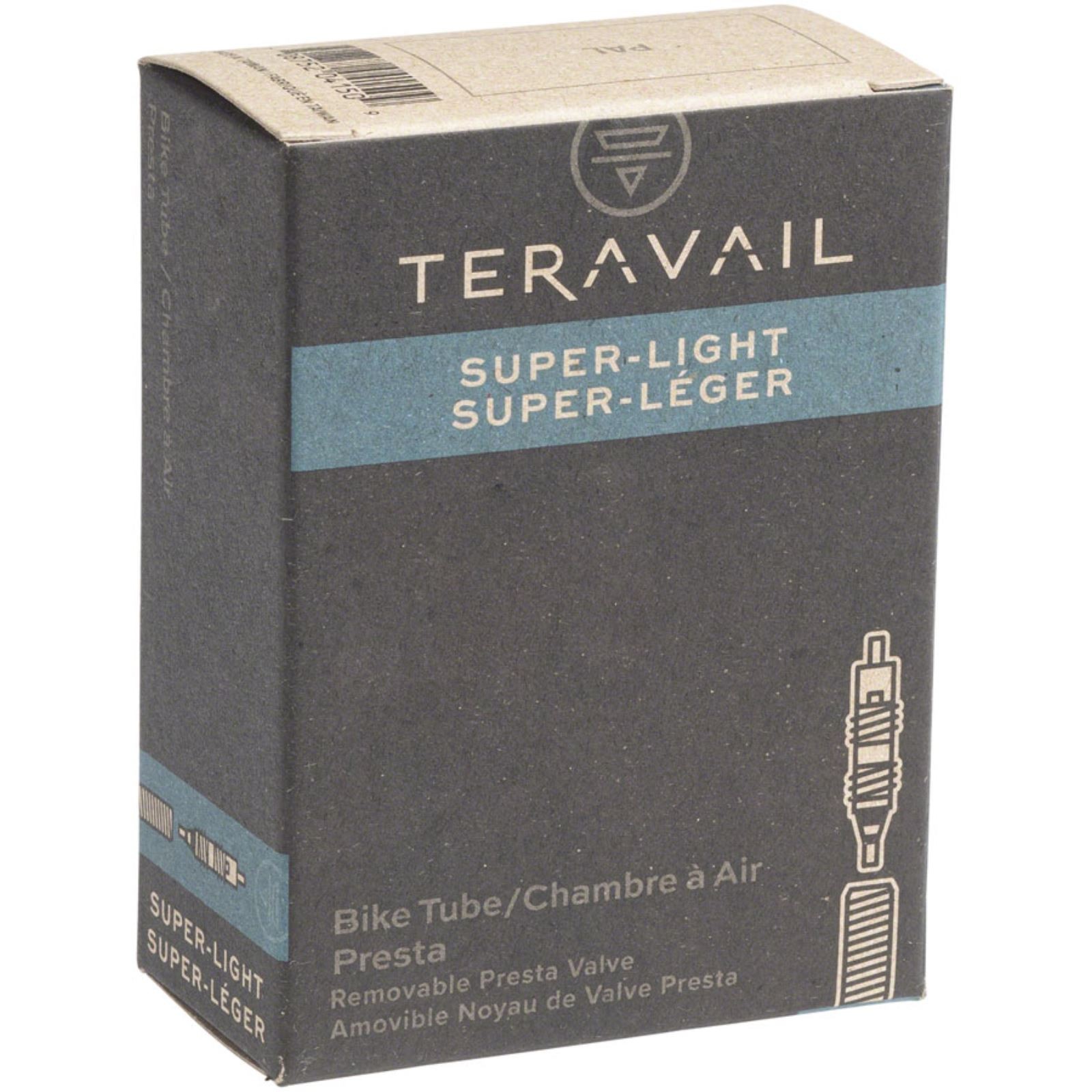 Teravail Superlight Tube - 26 x 2.4 - 2.8 - 40mm Presta Valve 547T29Q1