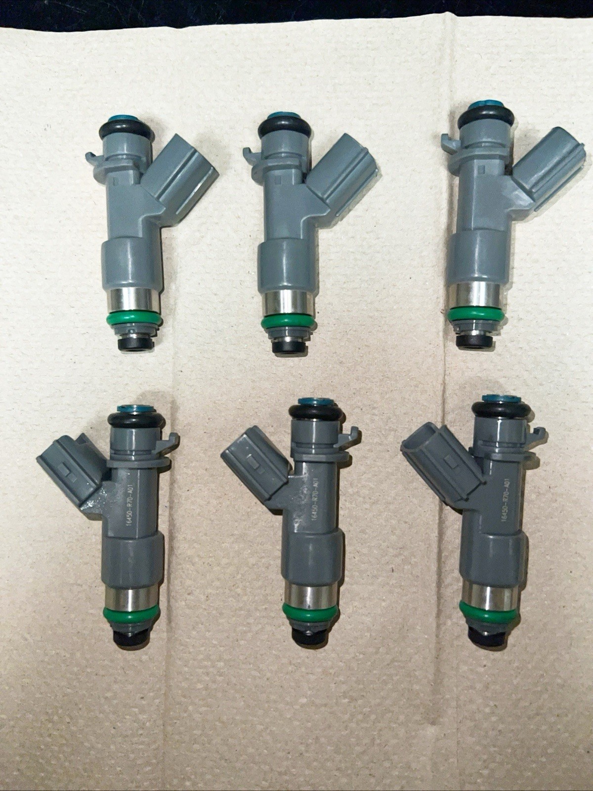 6x OEM AURUS Fuel Injectors For 2017-2020 Acura MDX  V6 16450-R70-A01