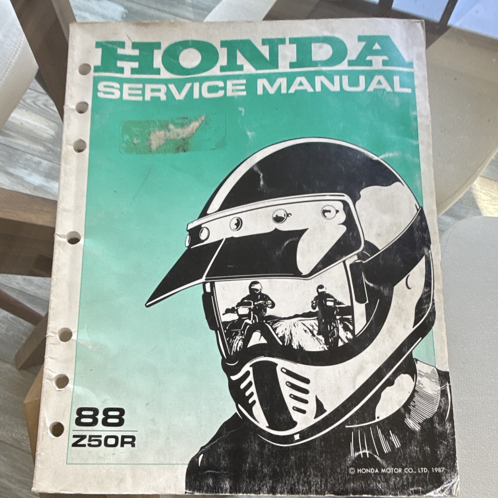 Honda Service Manual 88 Z50R