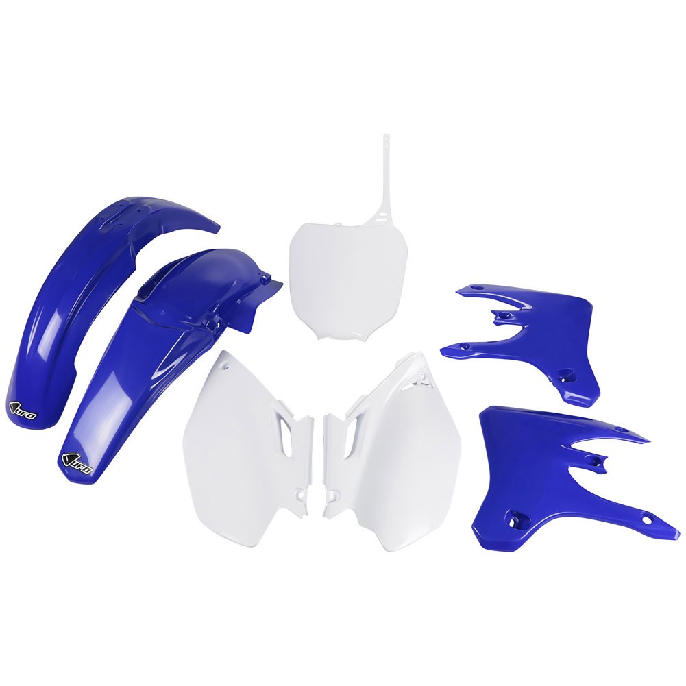 UFO Plastic Kit Set Complete Original Blue/White Yamaha YZ250F YZ450F 2003-2005
