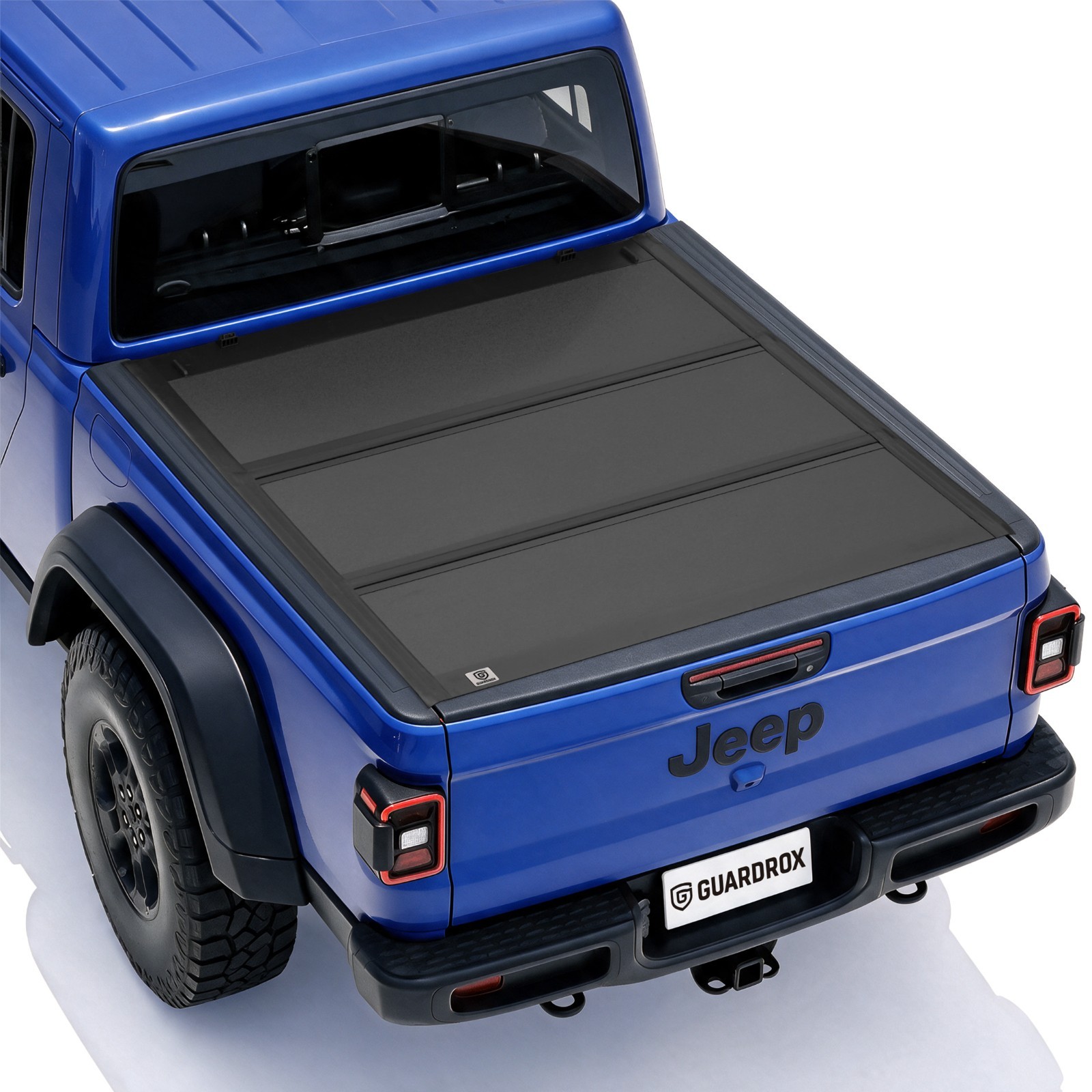 5FT Low Profile Tri Fold Tonneau Cover for 20-26 Jeep Gladiator Truck Bed Cover
