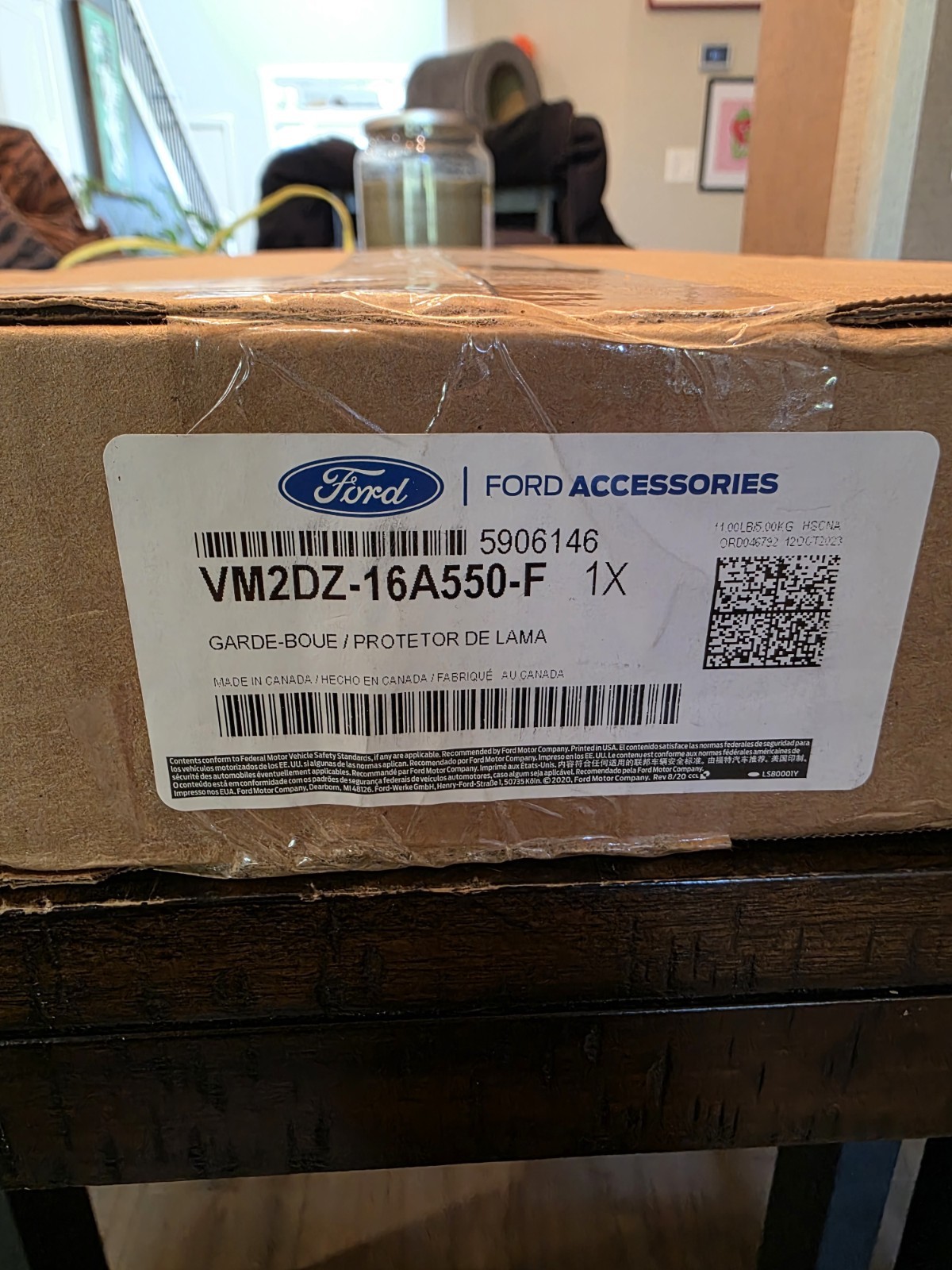 NEW Ford Gatorback 21-26 Bronco Logo Splash Guards Front W/O Rails Or Steps