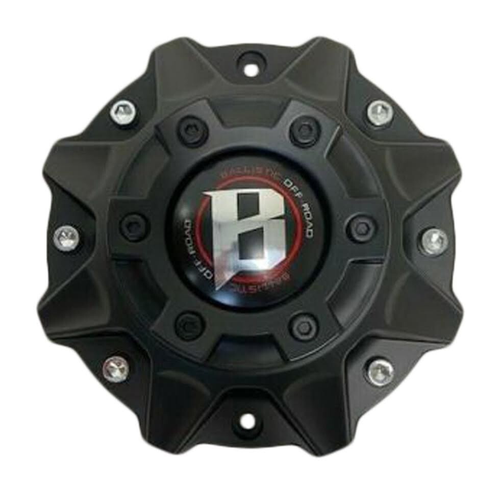 Ballistic 845 Morax LG1208-33 SGD0010 Matte Black Wheel Center Cap 