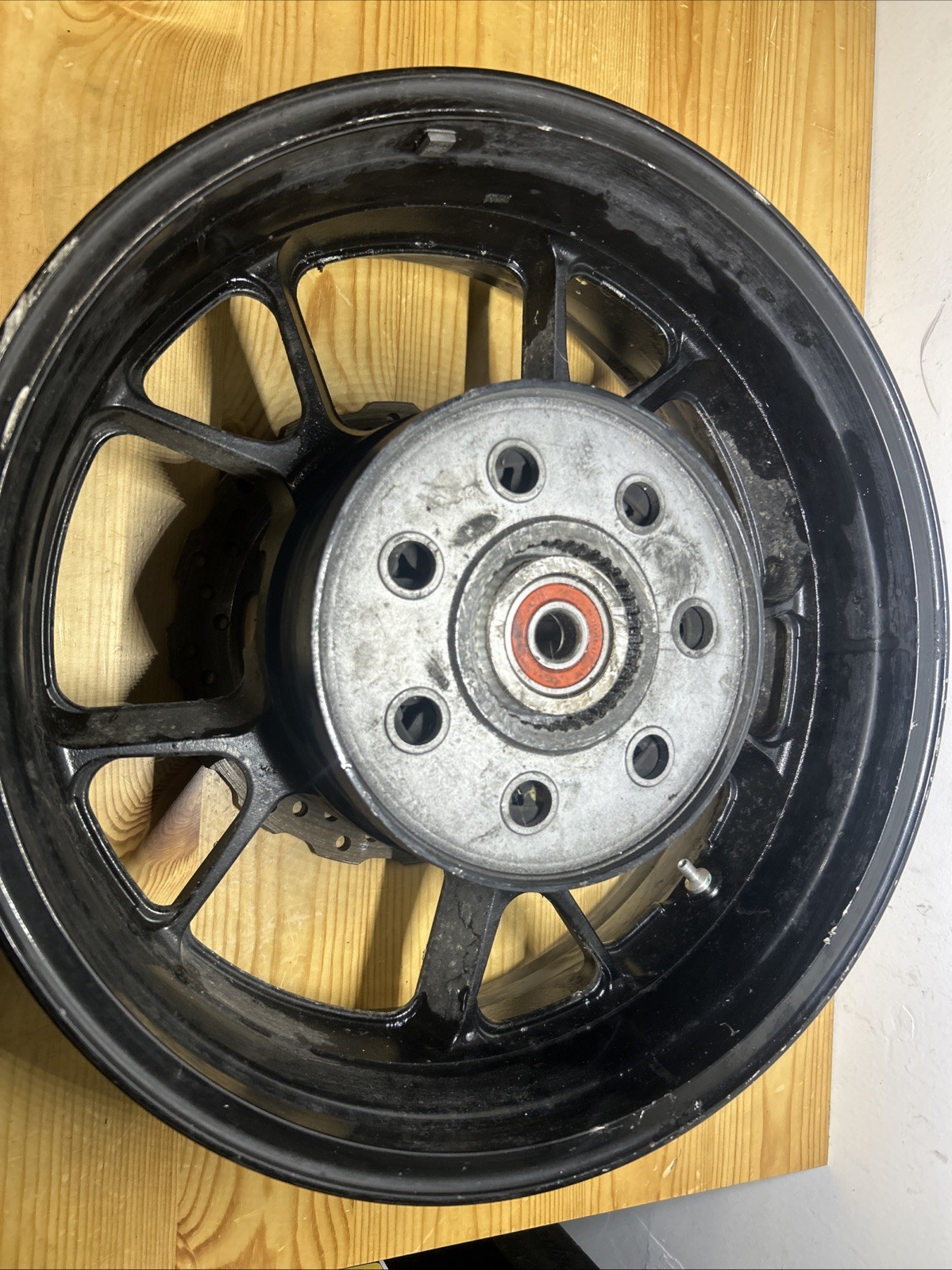 2012 10-14 Kawasaki Concours ZG 1400 ZG1400 Rear Wheel Rim 17x6 #201