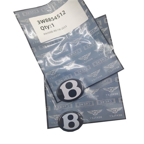 NEW Black Hood & Trunk B emblem badge for Bentley Continental GT GTc Flying Spur