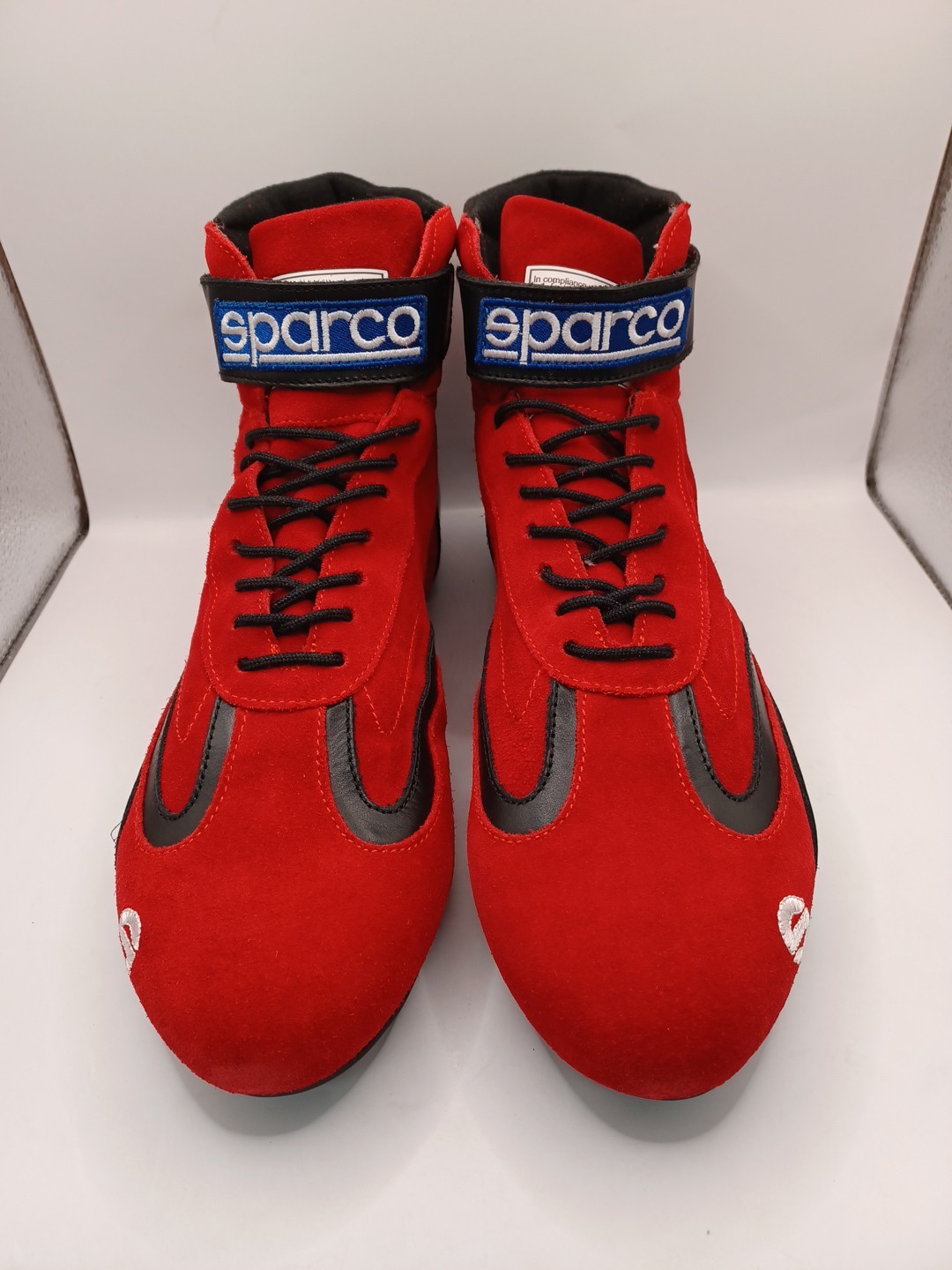 NEW Sparco Top Shoe-Scarpa Top TG Red-Driver Size 10.5/11