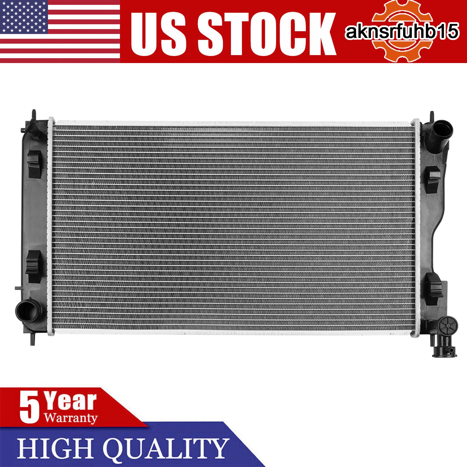 Radiator for Subaru Crosstrek 2018-2023 Impreza 2017-2023 2.0L