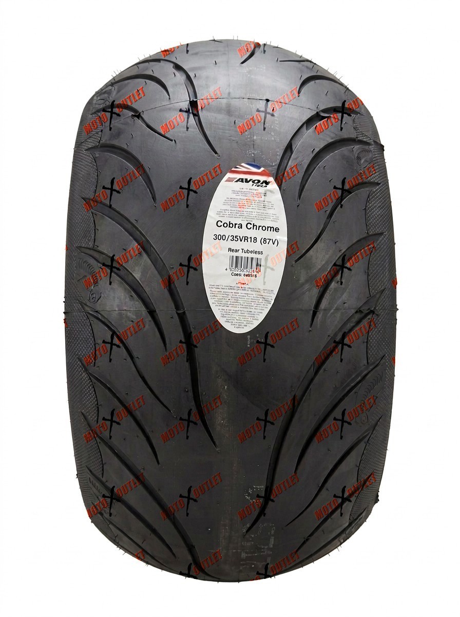 Avon Cobra Chrome 300/35R18 AV92 Rear Tire Motorcycle 300-35-18 640574