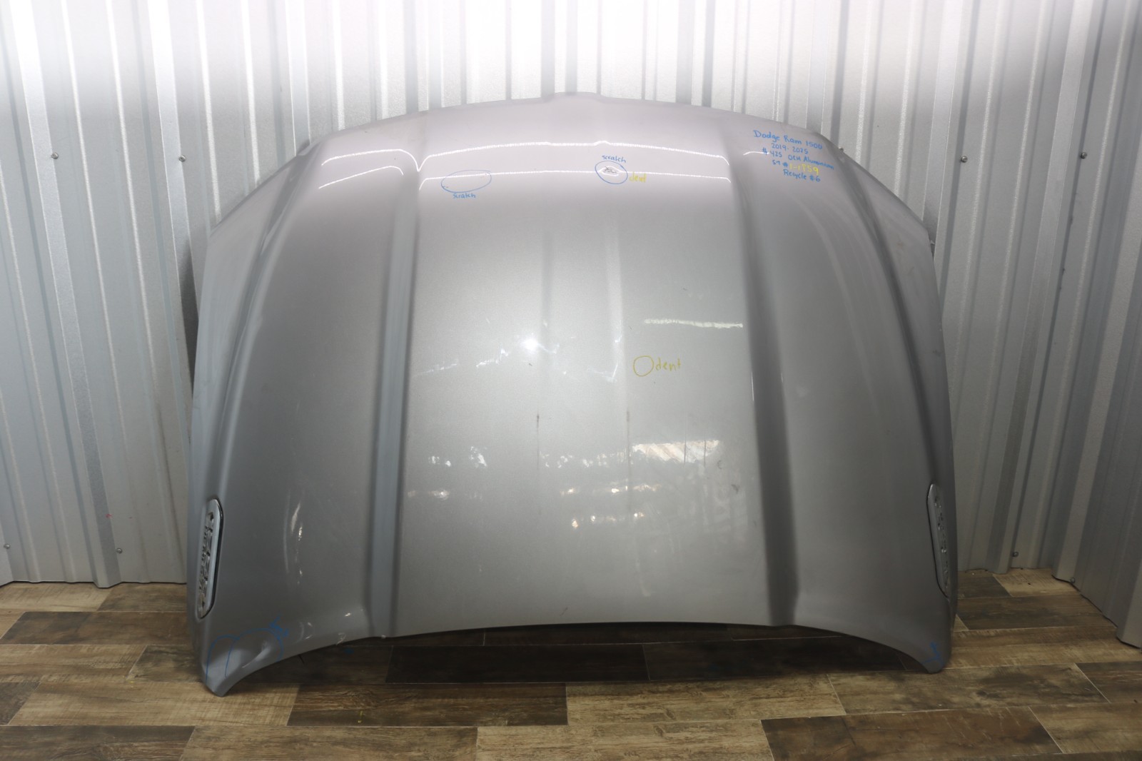 2019 2026 DODGE RAM 1500 FRONT HOOD ALUMINUM OEM