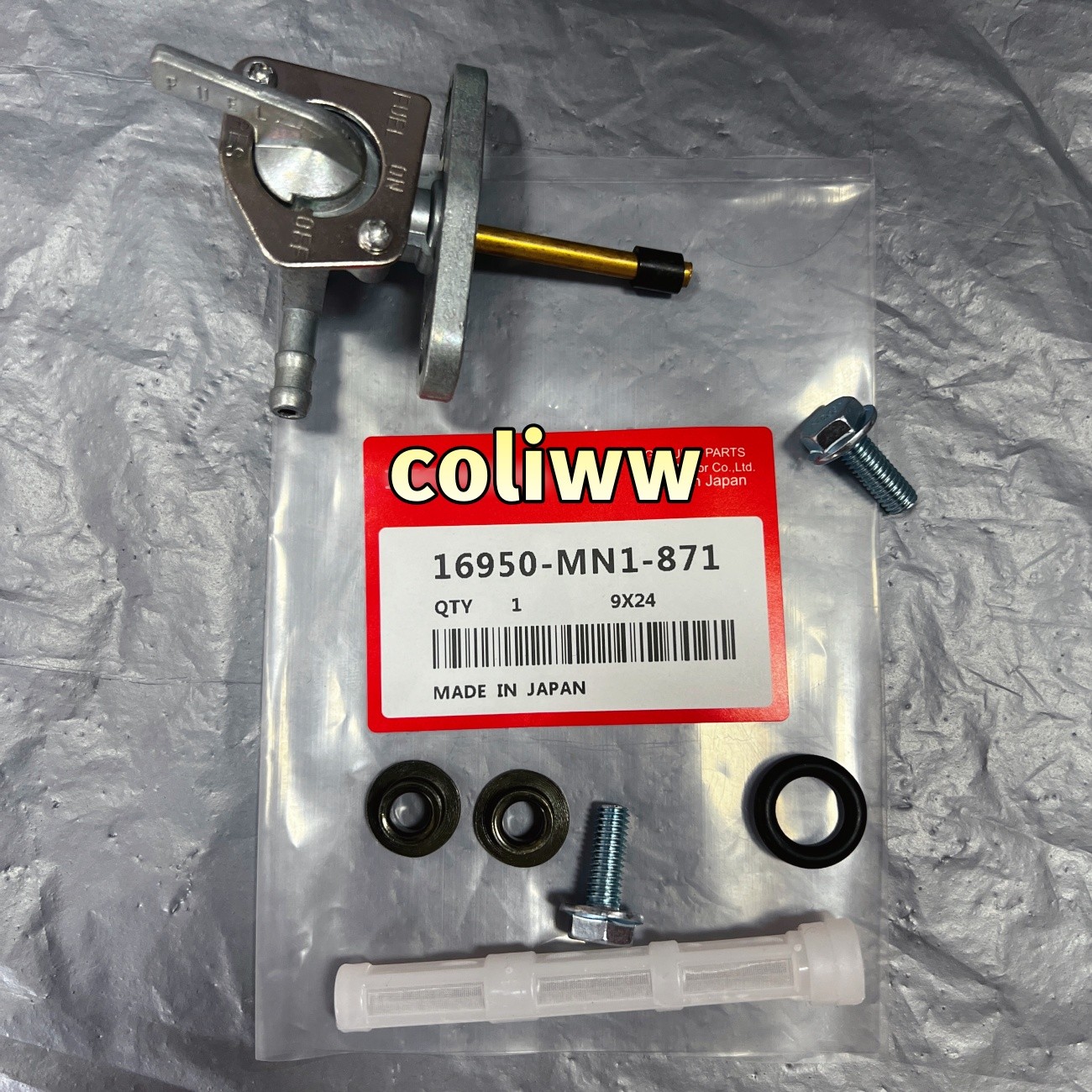 OEM 16950-MN1-871 Gas Fuel Petcock Valve Switch For Honda XR250R XR350R TX stock