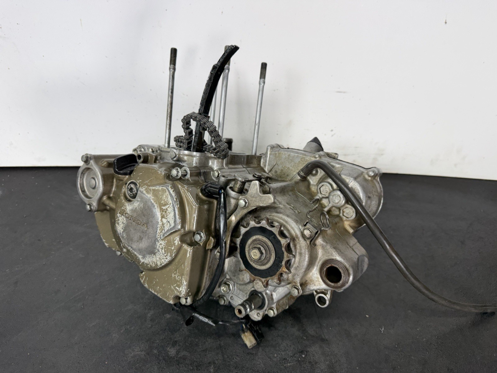 Crf250r 2006-2009 Complete Bottom End Crankcase Transmission Cases Crank
