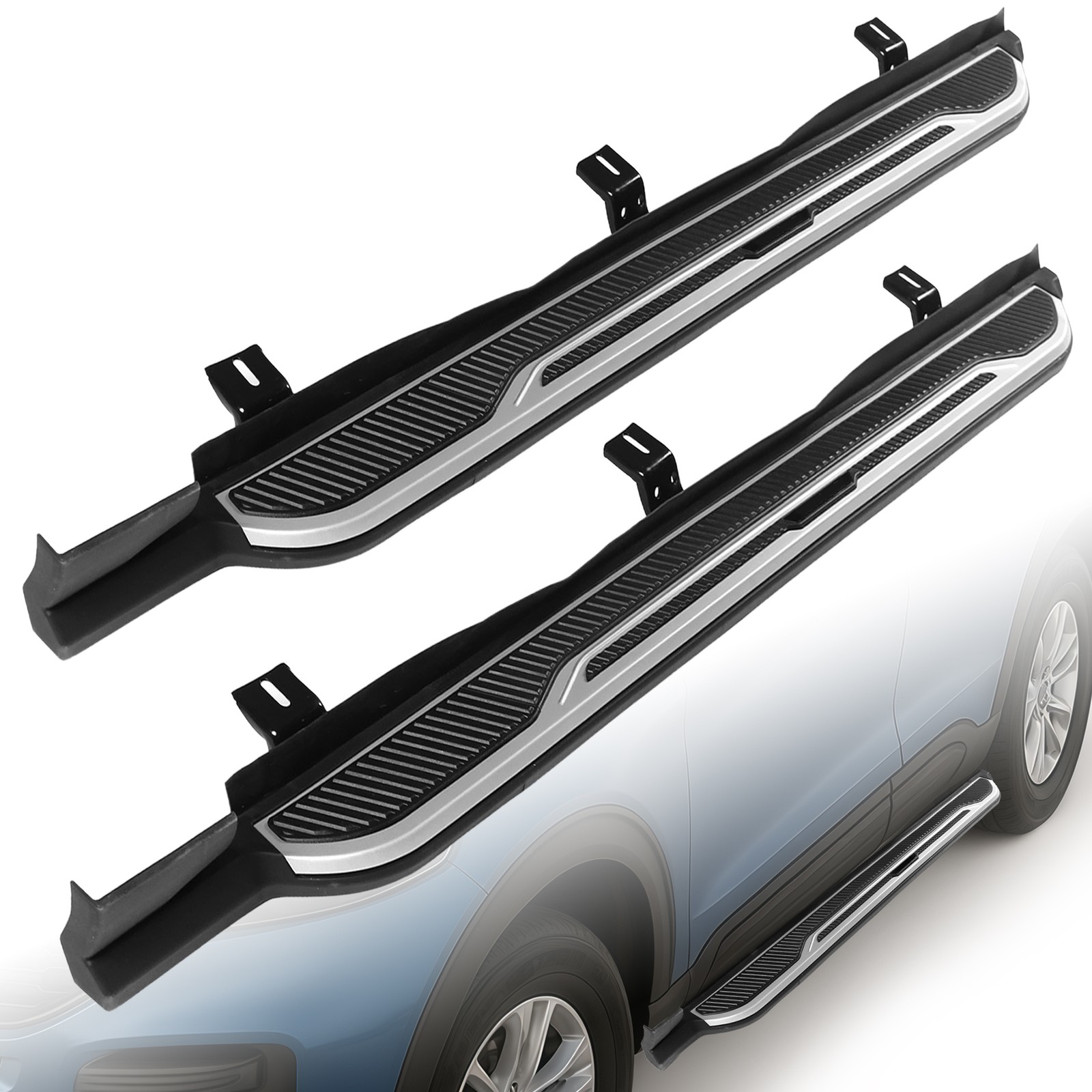 Running Boards Fits 2020-2025 Ford Explorer Base ST XLT Limited Platinum ST-Line