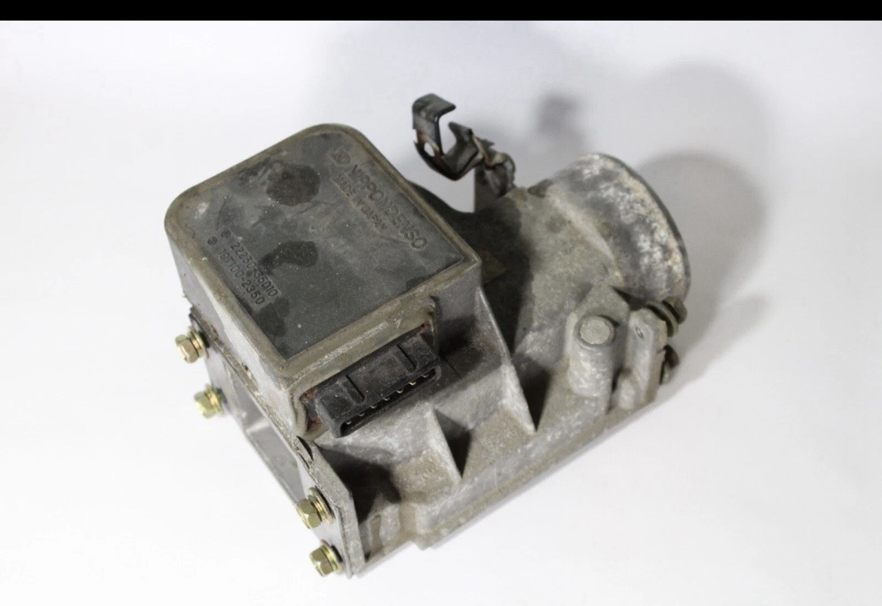 1982-1985 Toyota Celica GT 22RE OEM MAF Mass Air Sensor DENSO 22250-35010