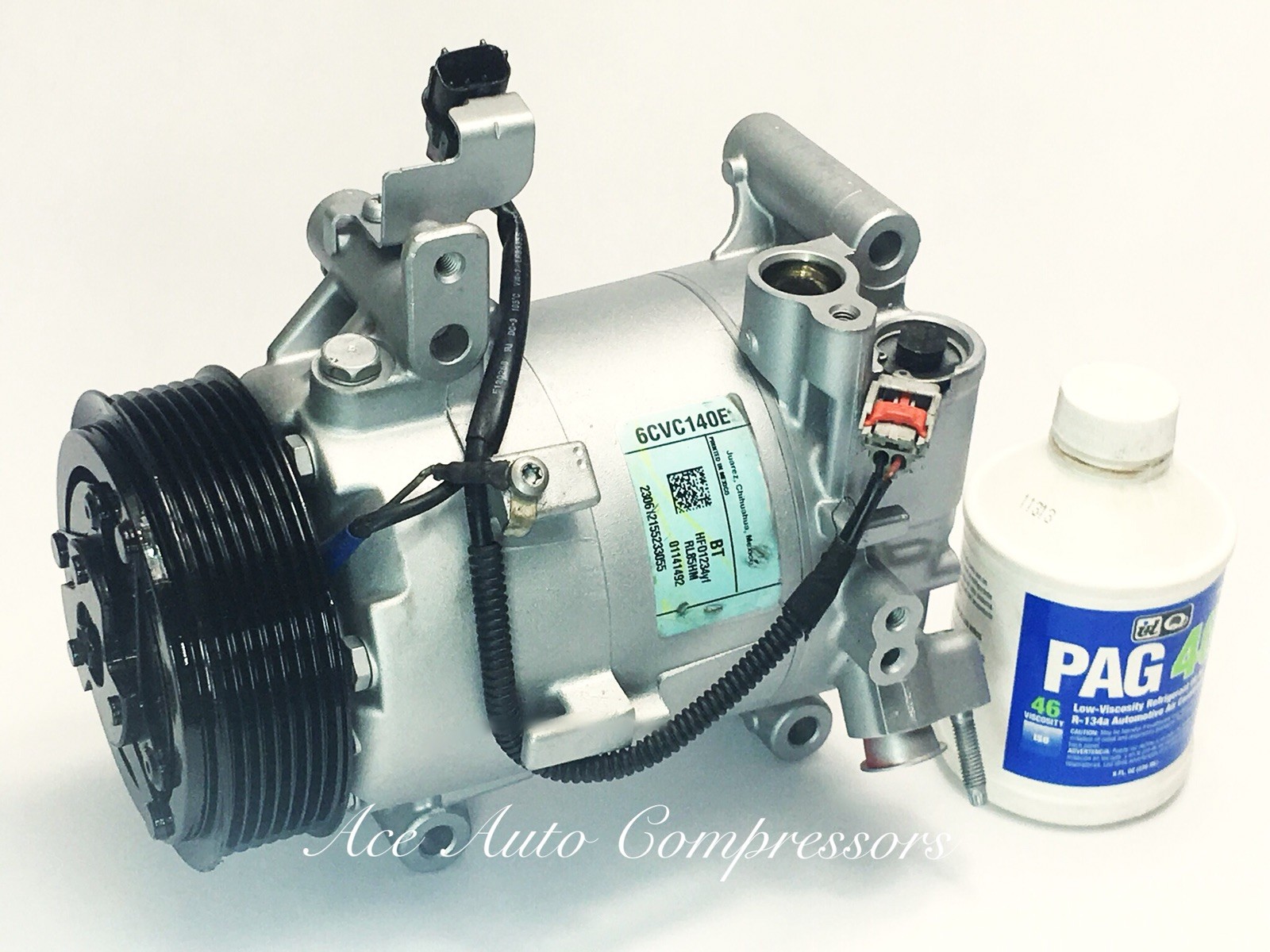 2016-2020 Honda Civic 2.0 L Reman A/C Compressor One Yr Wrty