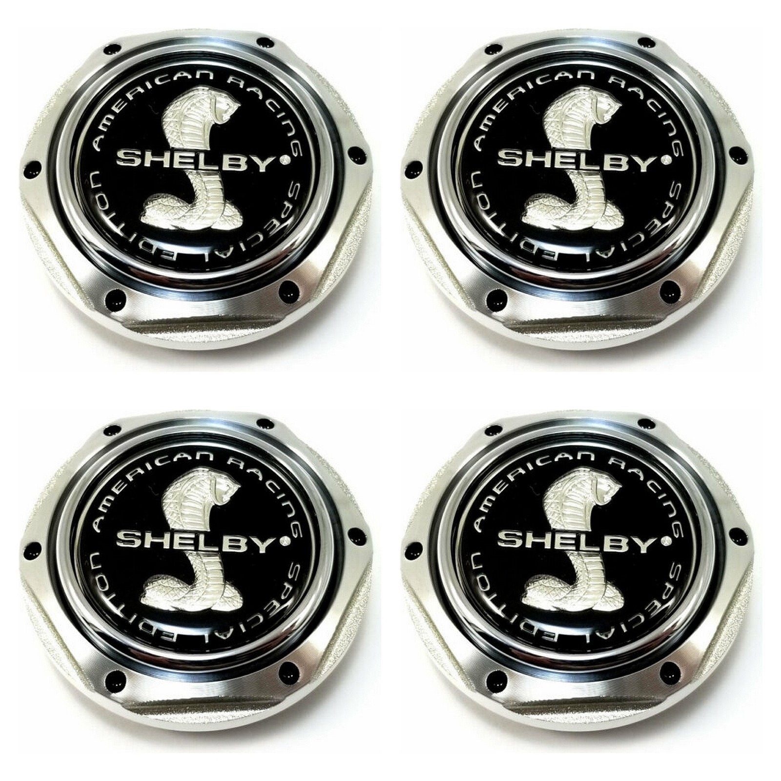 American Racing 000000001242103099 Center Cap For SB198 RAZOR SHELBY - Set of 4
