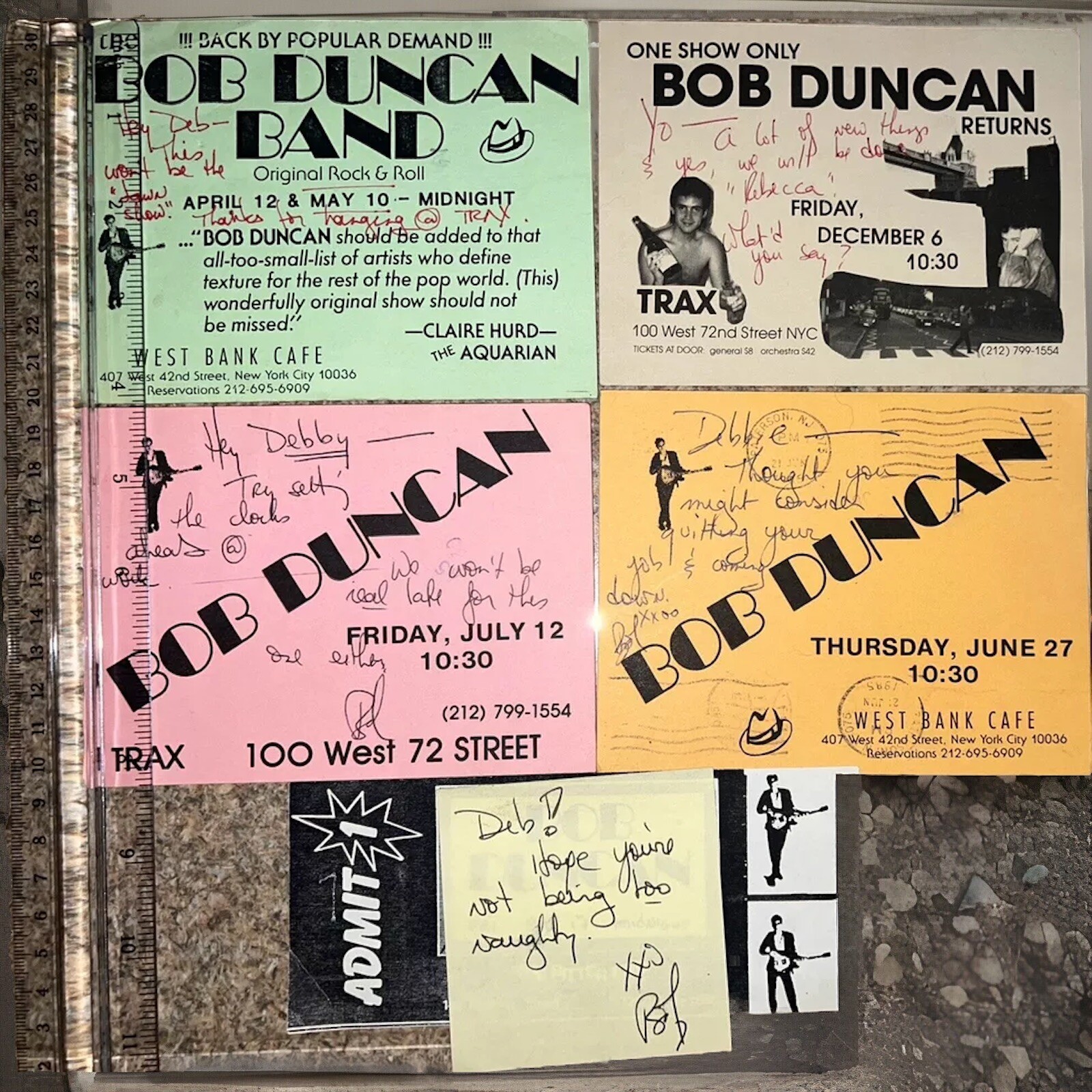 147 Bleecker Street: The Bitter End. Bob Dylan  Collection 1960