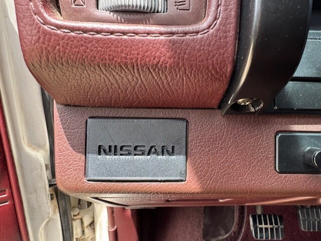 1986-1993 Nissan D21 Hardbody power mirrow switch cover delete panel plate 1986-1993 Nissan D21 Hardbody power mirrow switch cover delete panel plate
