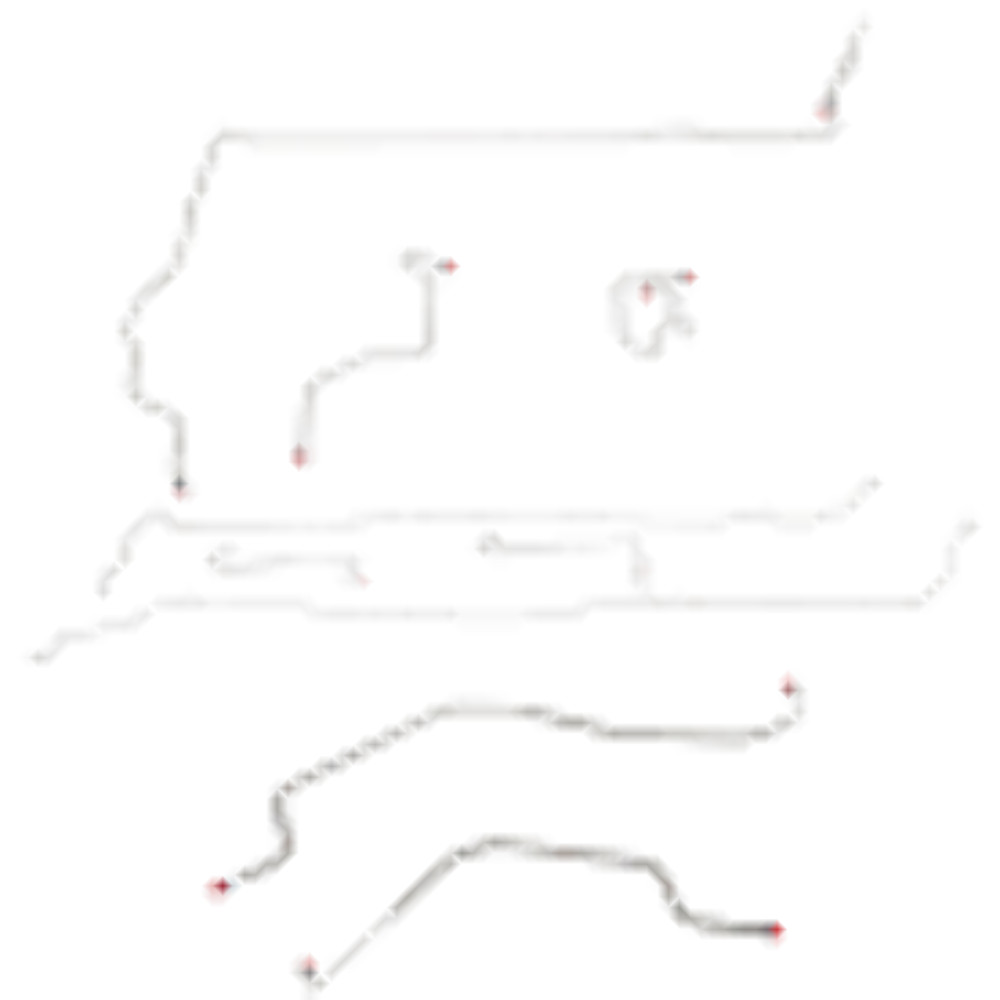 Complete Brake Line Kit Fits Hummer H3 2006-2010-CBK0067OM