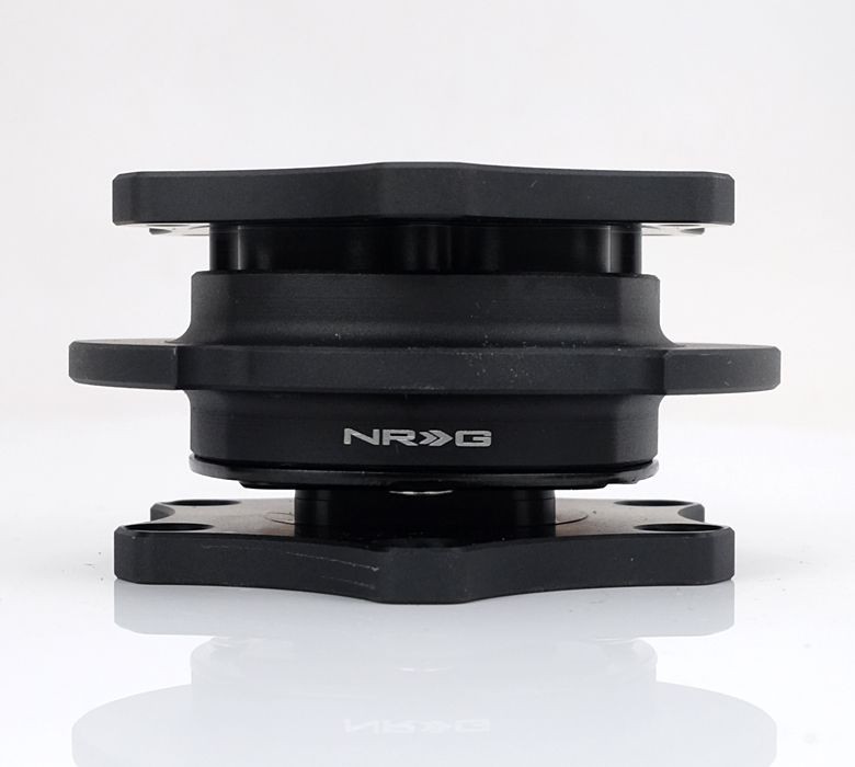 NEW NRG SRK-R200MB-MB MATTE BLACK SFI 42.1 QUICK RELEASE STEERING WHEEL RACING