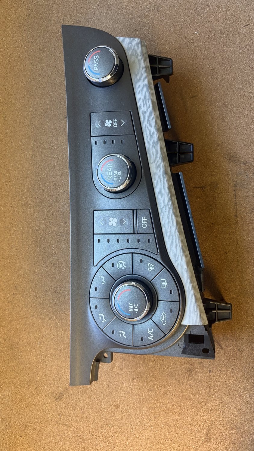 2011-2014 Toyota Sienna AC Heater Climate Control Panel OEM 55900-08141 Rear