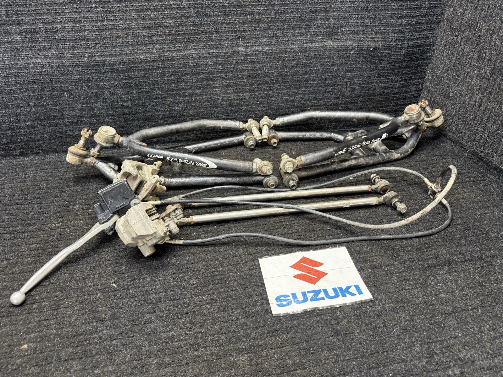03-08 Suzuki LTZ400 Lonestar +2 AArms & Tie Rods DVX KFX 03-08 Suzuki LTZ400 Lonestar +2 AArms & Tie Rods DVX KFX