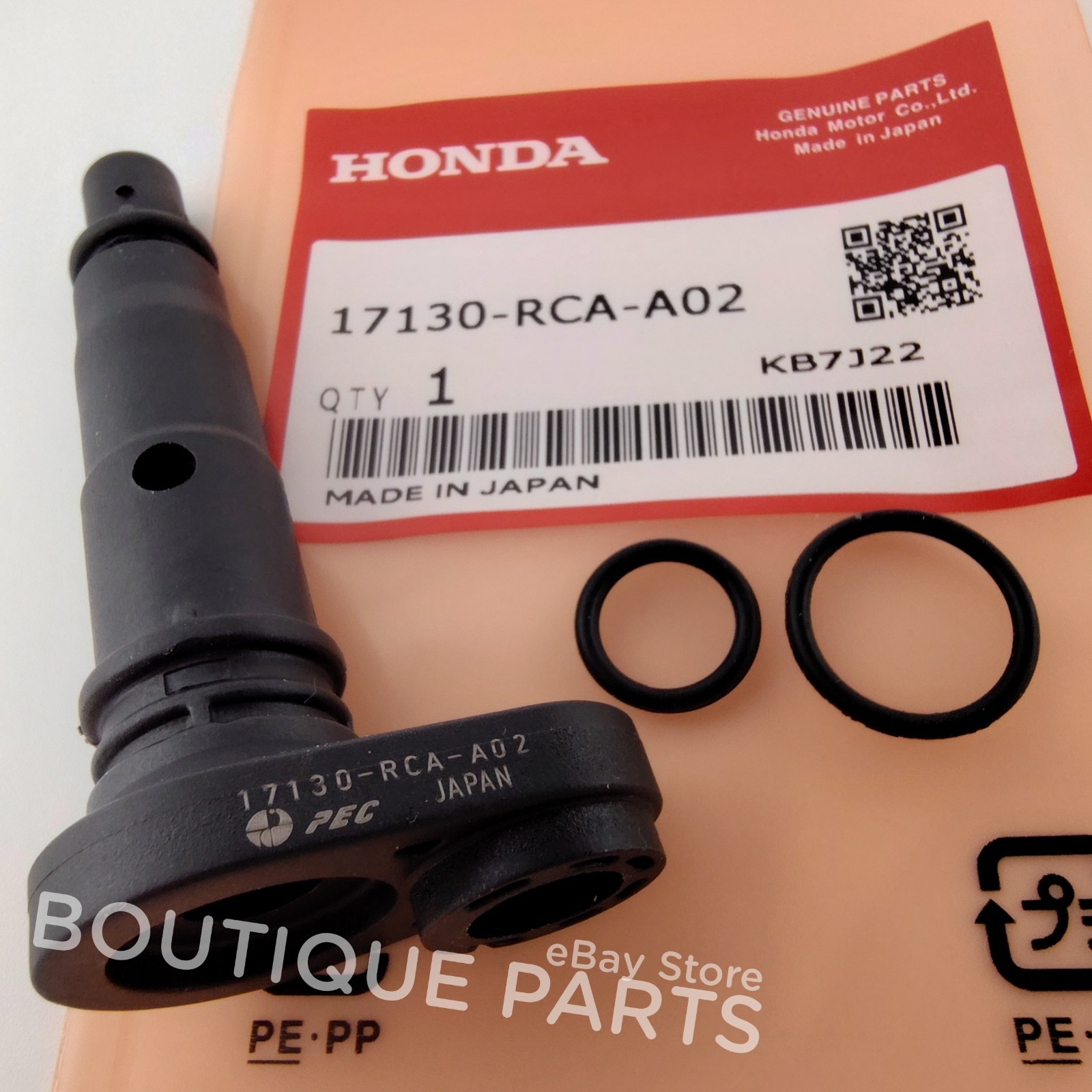OEM Original for Honda PCV Valve Vent & Seals JAPAN  17130-RCA-A02 Crankcase Kit
